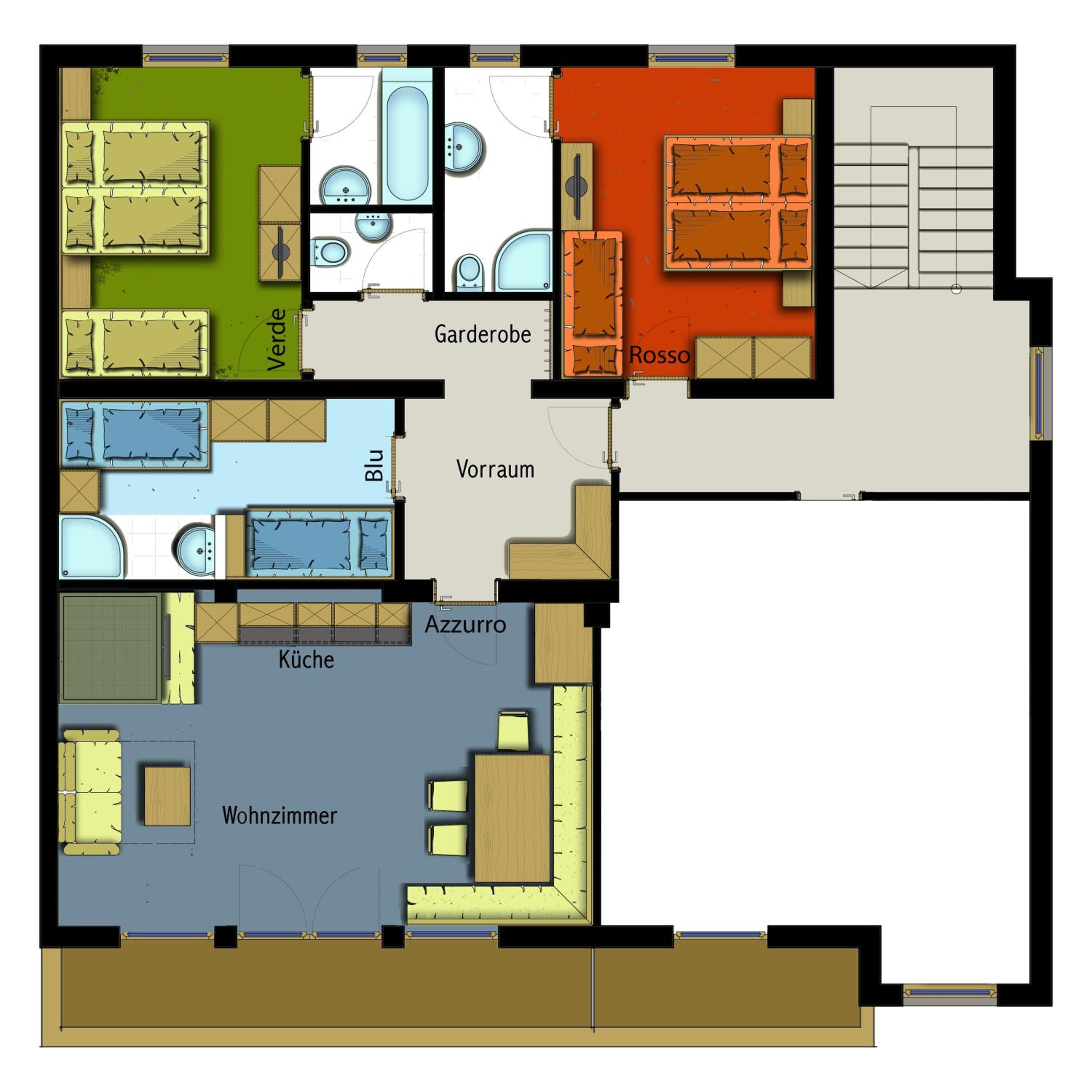 Appartement Aqua view 2