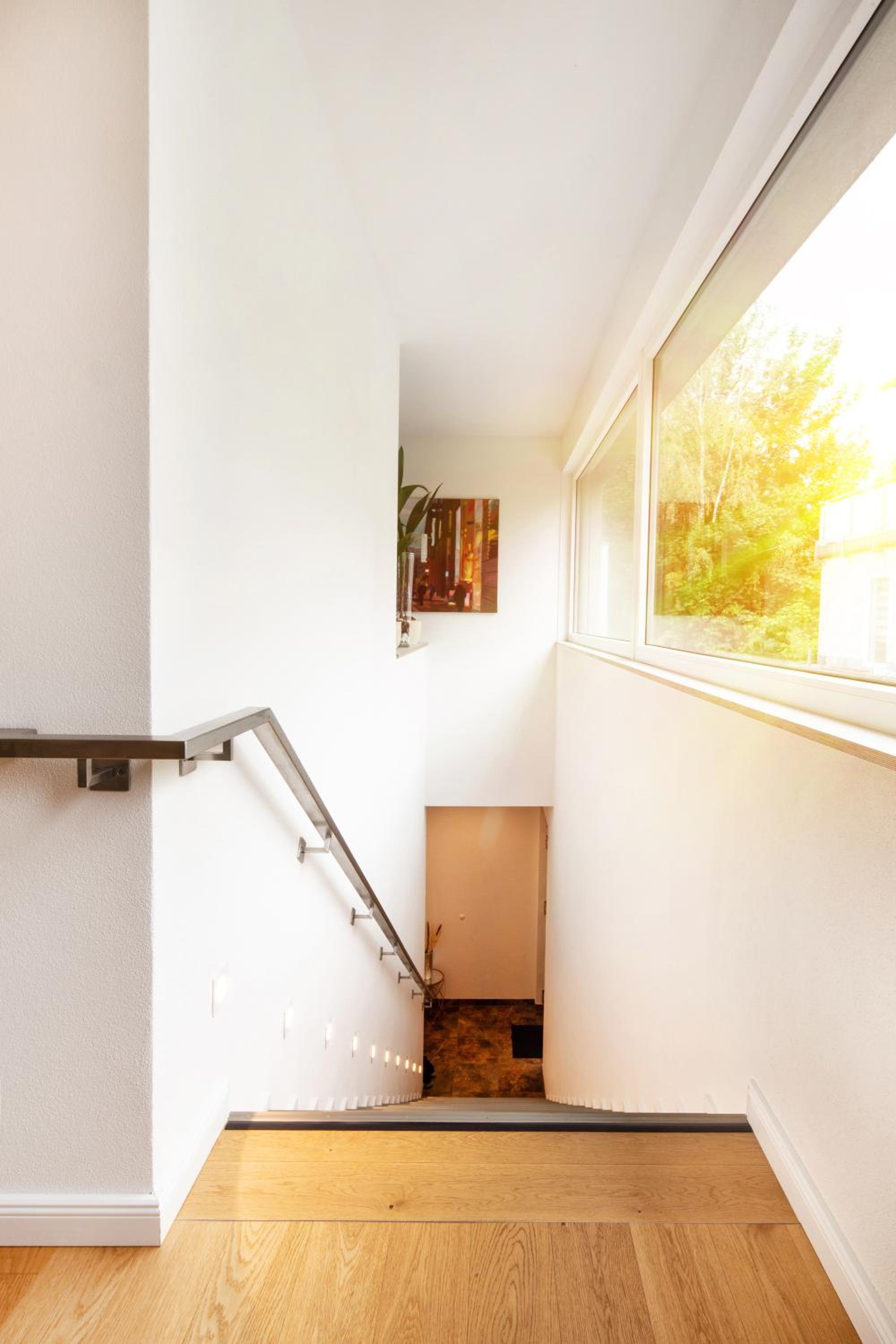Gästezimmer in Dresden mit Dach-Terrasse, Wohnbereich und Küche