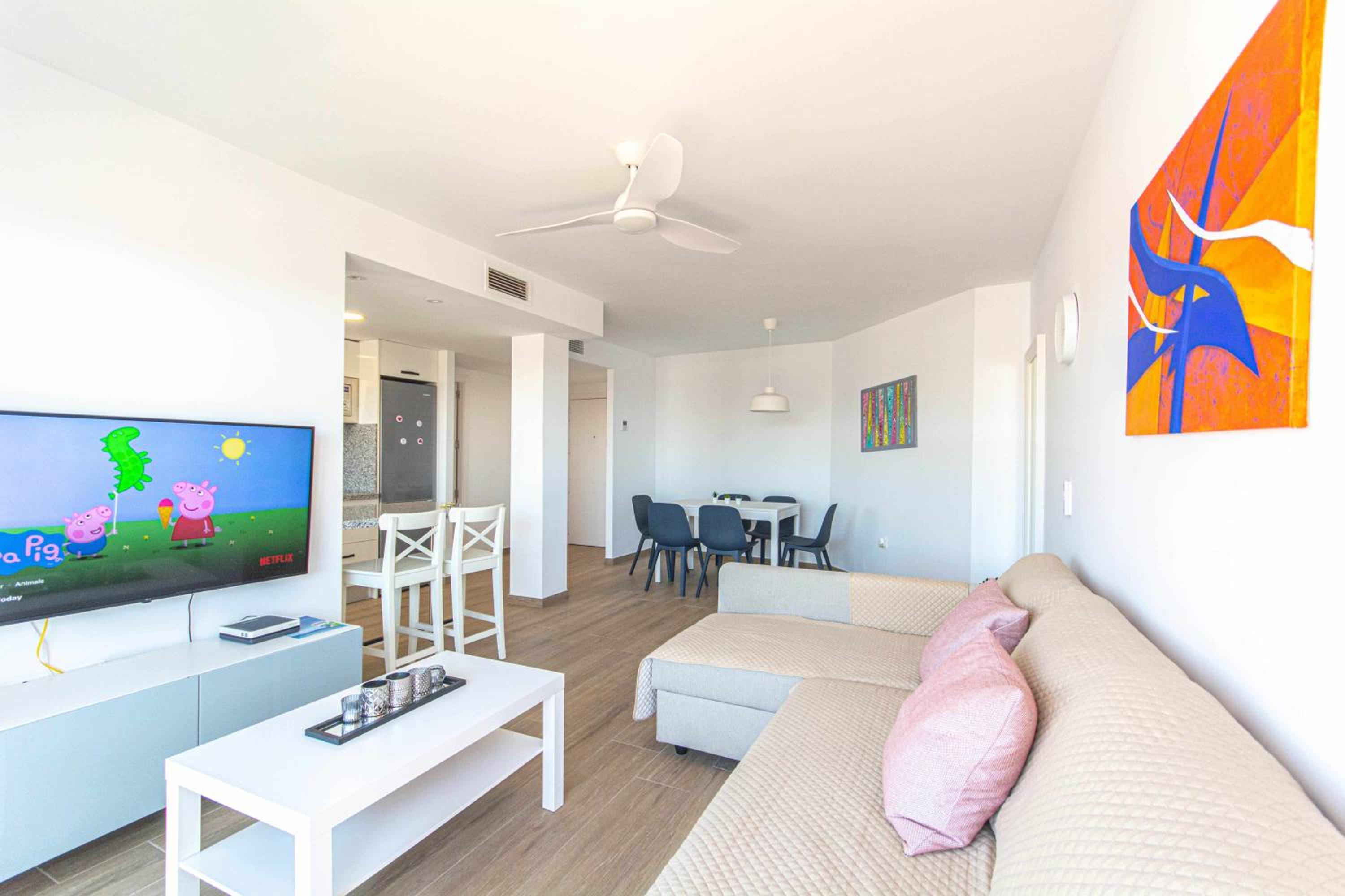 Lisasol. Apartamento con vistas al mar.