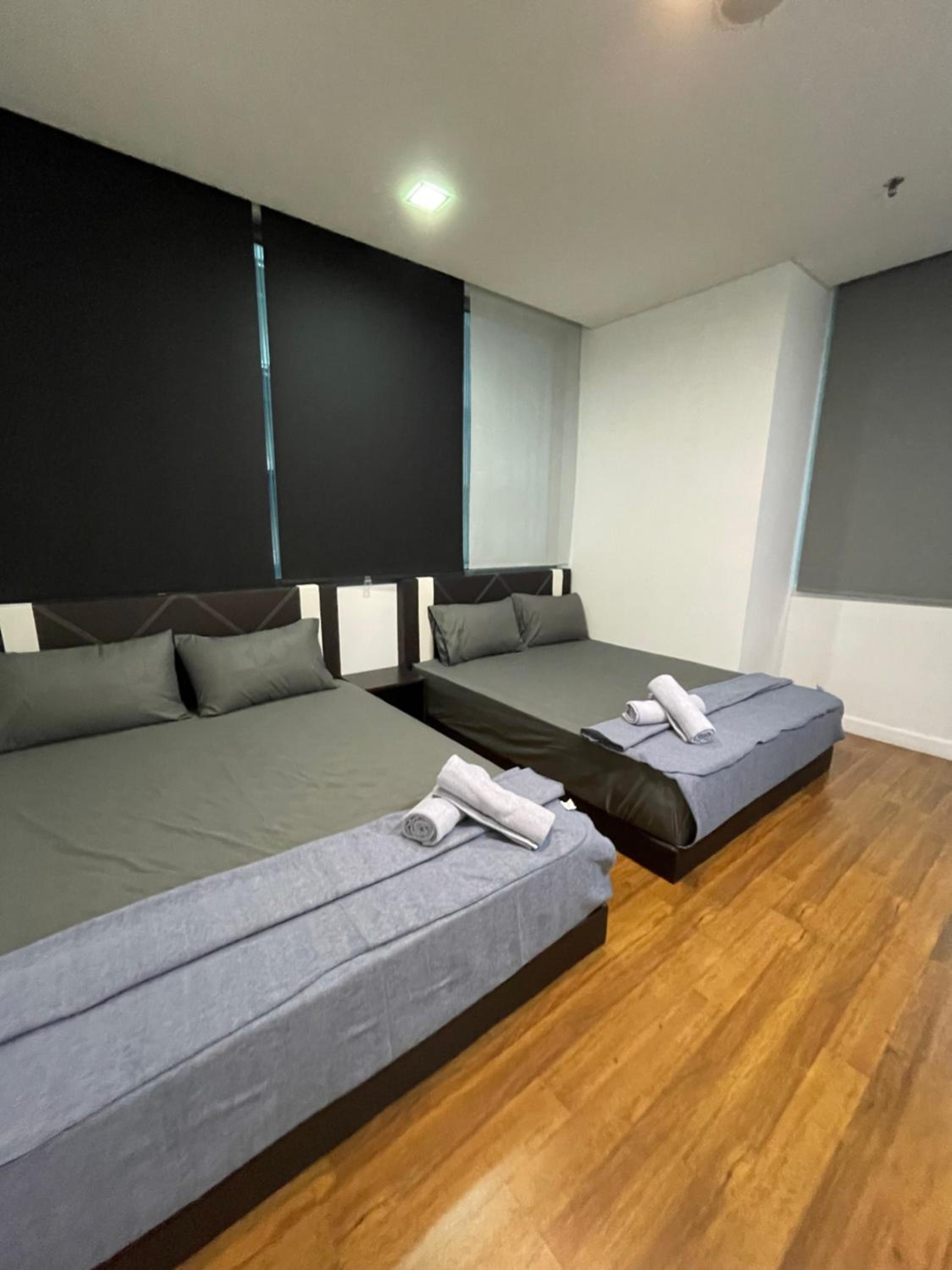 Mercu Summer Suite KLCC 1bedroom with Twin Double Bed Apartment