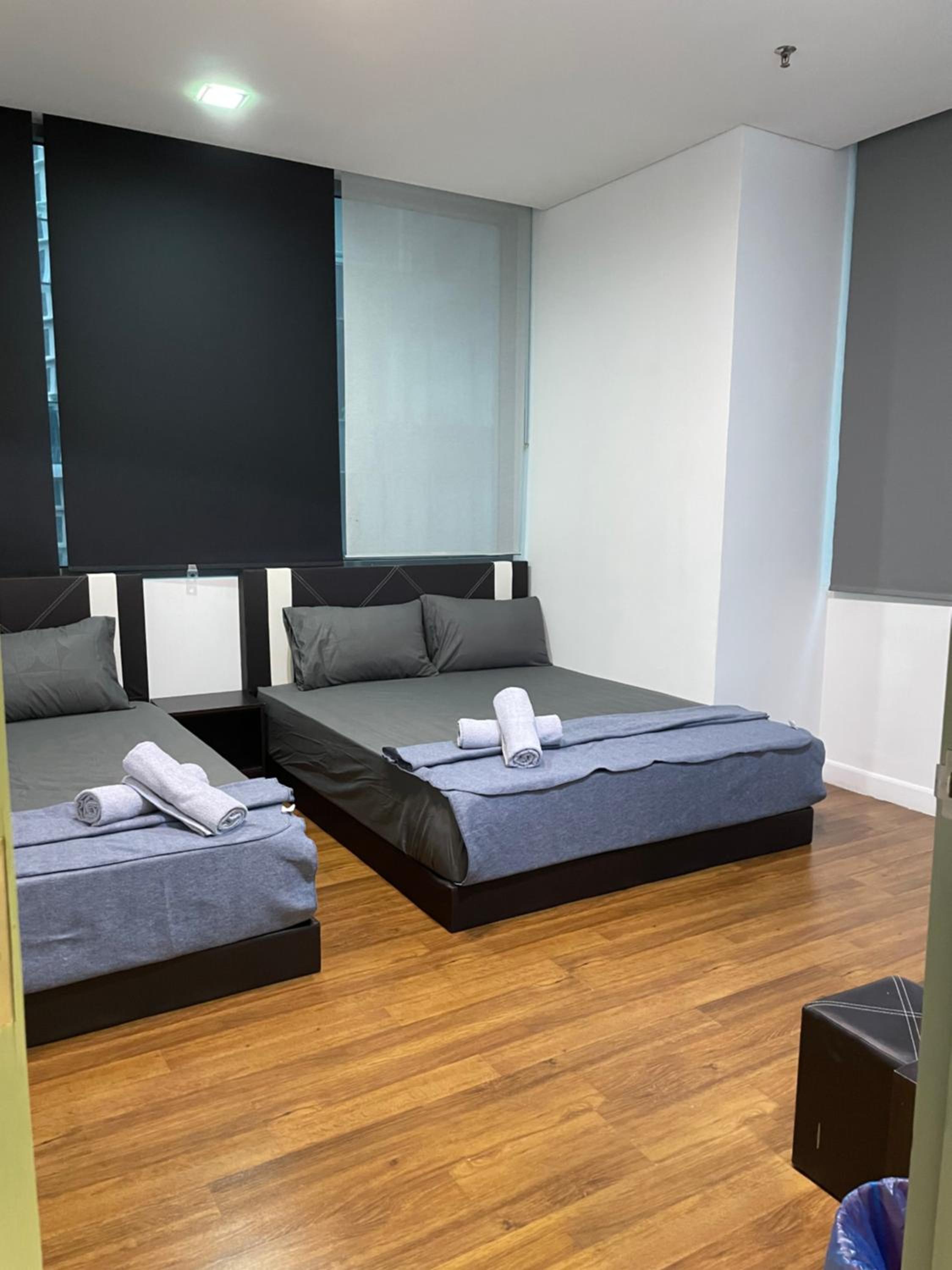 Mercu Summer Suite KLCC 1bedroom with Twin Double Bed Apartment