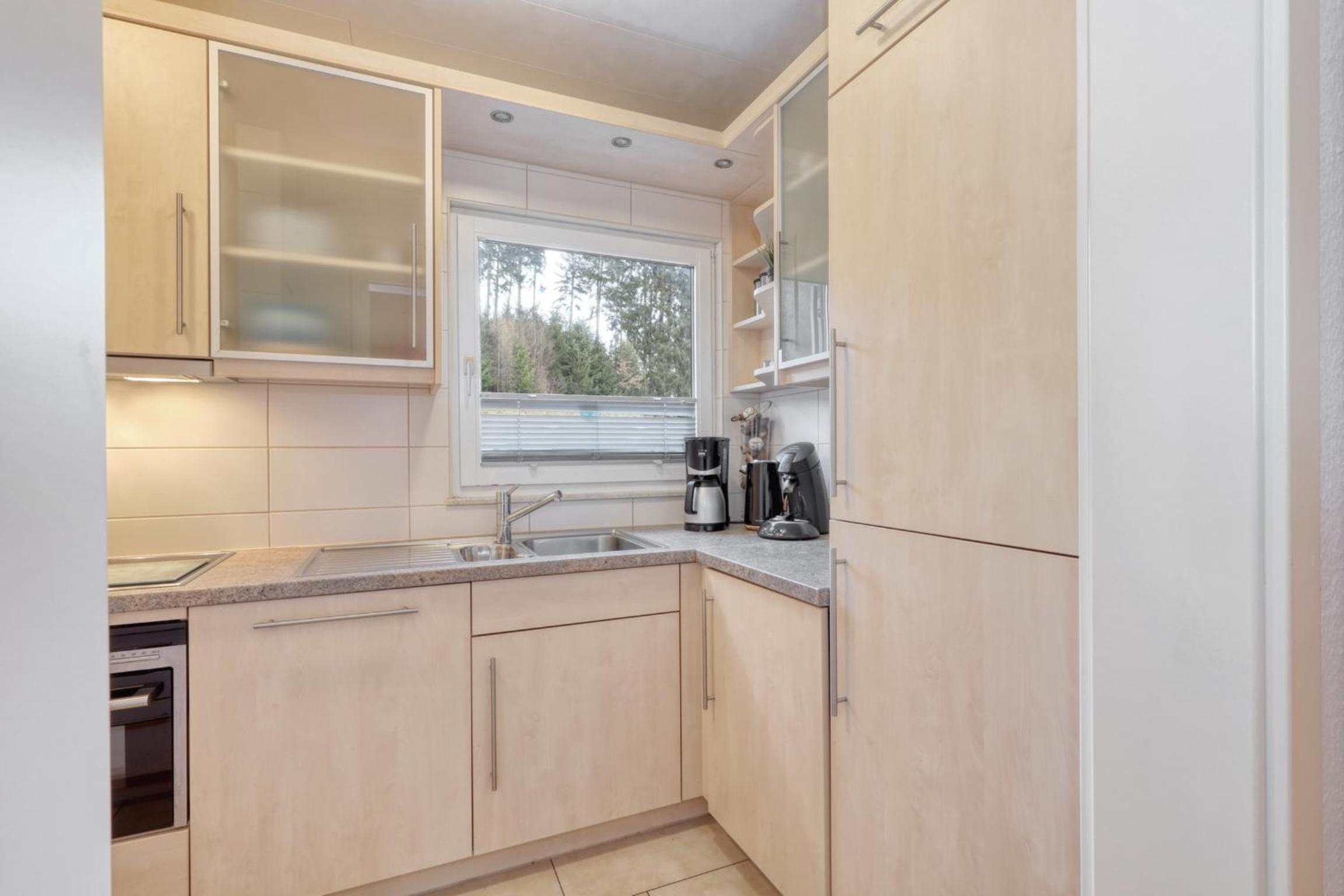 Ferienhaus mit Sauna direkt am Waldrand, See, Wald und Ruhe