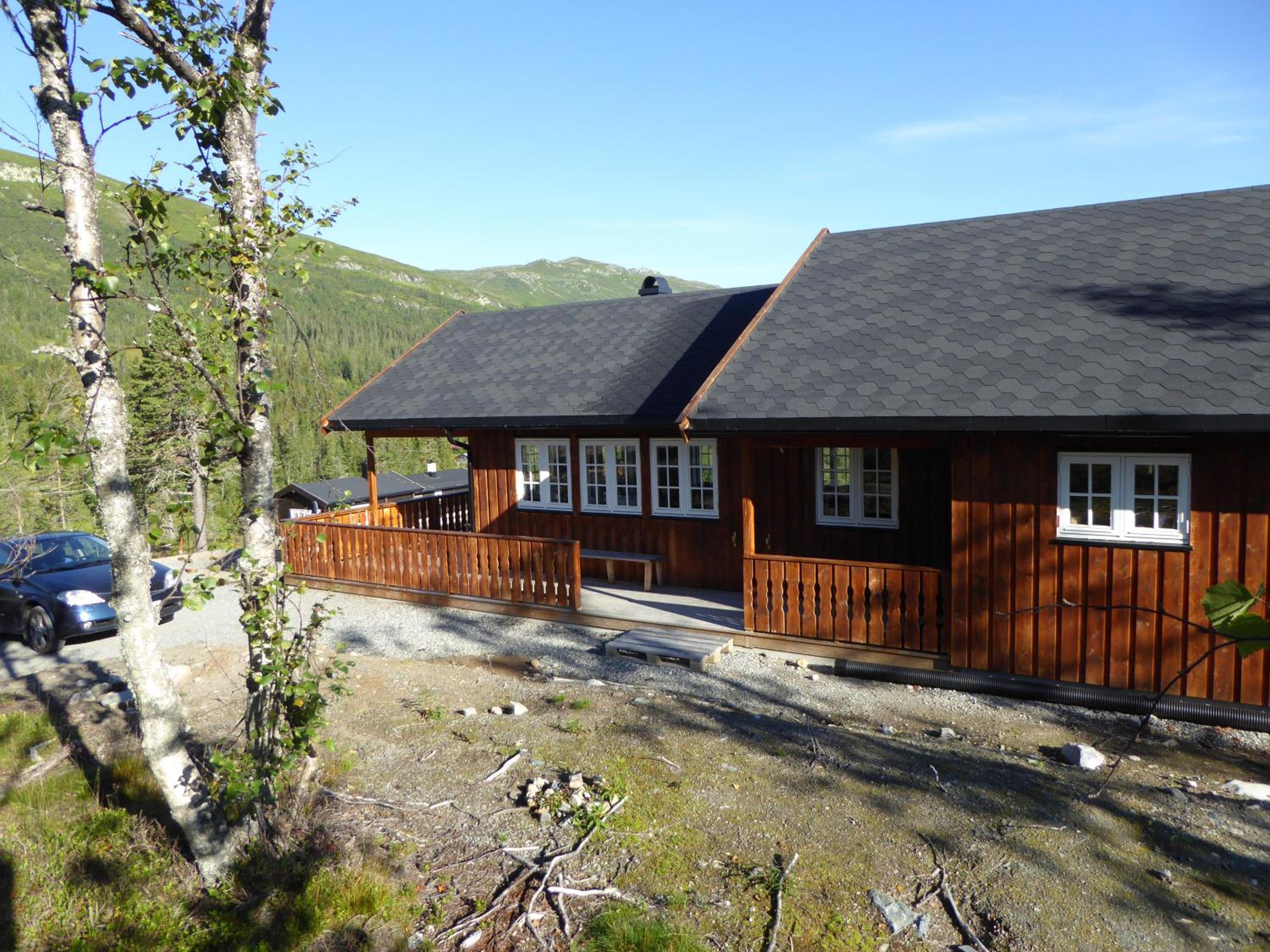 Ny hytte i flott turterreng view 2
