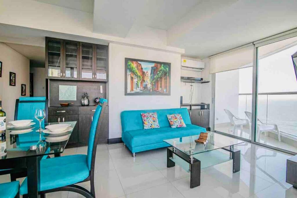Apartamento Bocagrande Vista al Mar Piso 21