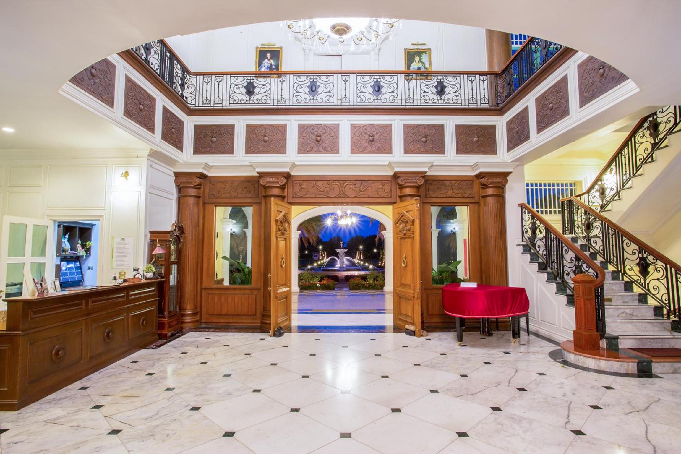 hotel reception