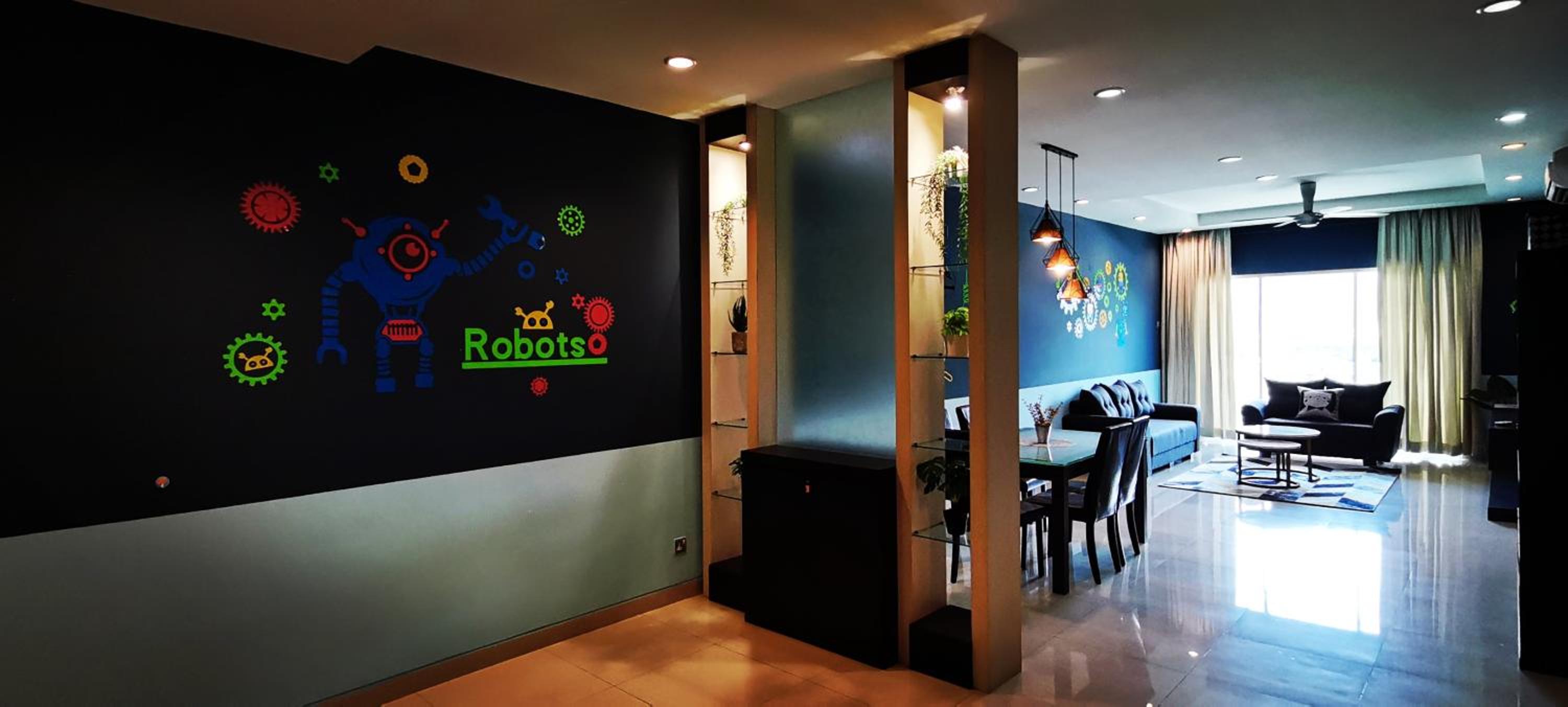 KLCC Amazing Robots Homestay 4Bedrooms (13pax)