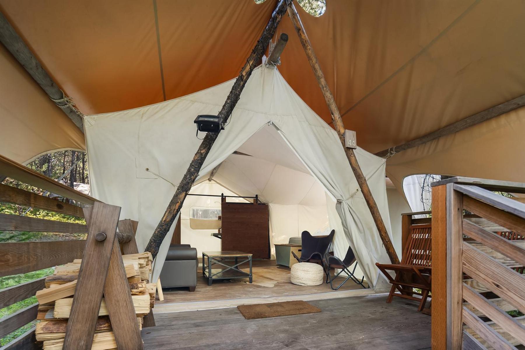 Under Canvas Glacier