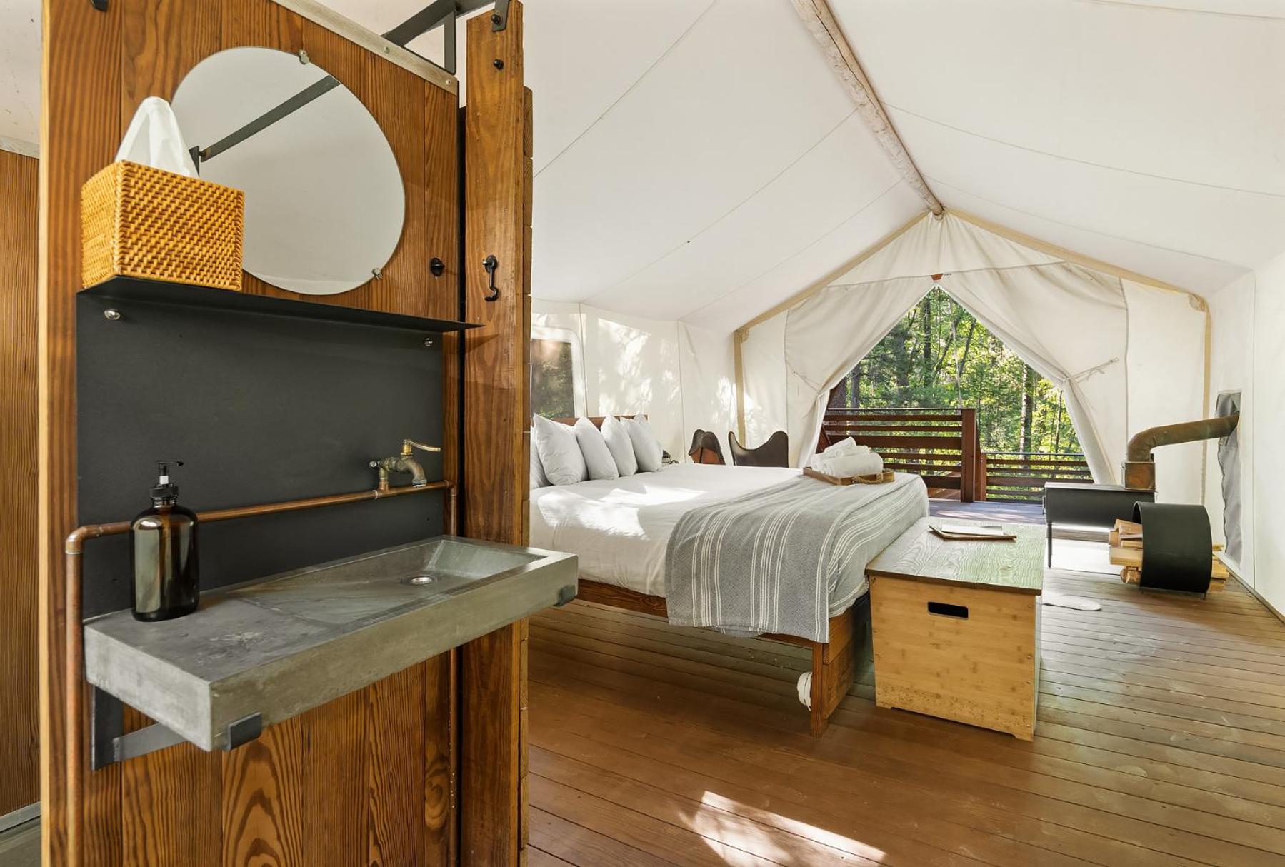 Under Canvas Glacier