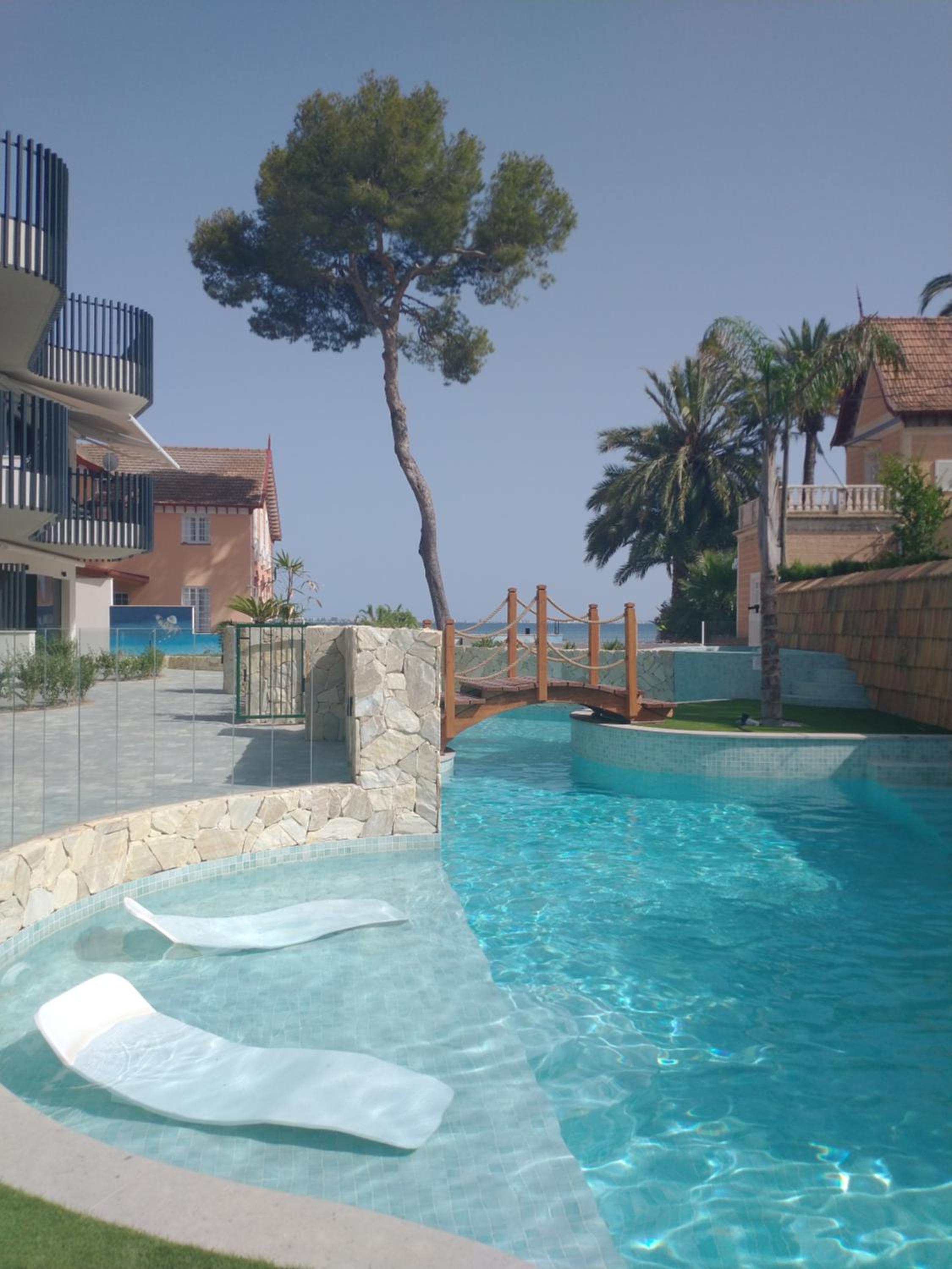 Modern nieuwbouwappartement aan het strand van de Mar Menor in Santiago de la Ribera