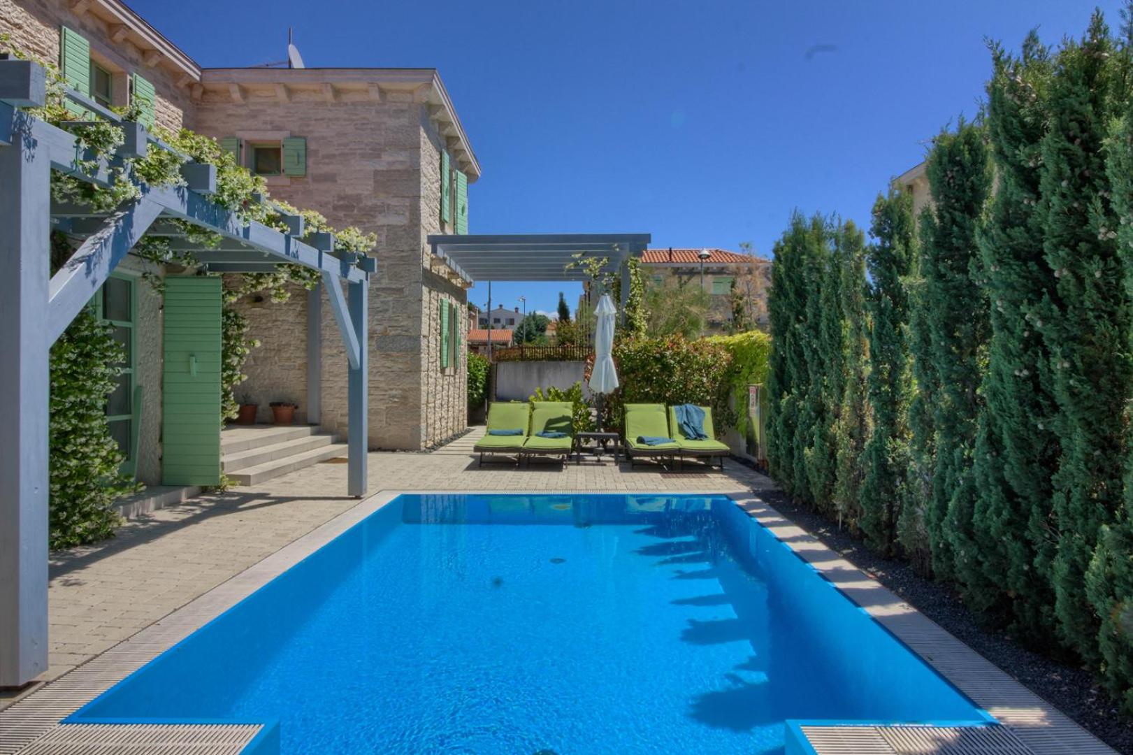 Fabulous villa Zelda with pool near the beach view 5