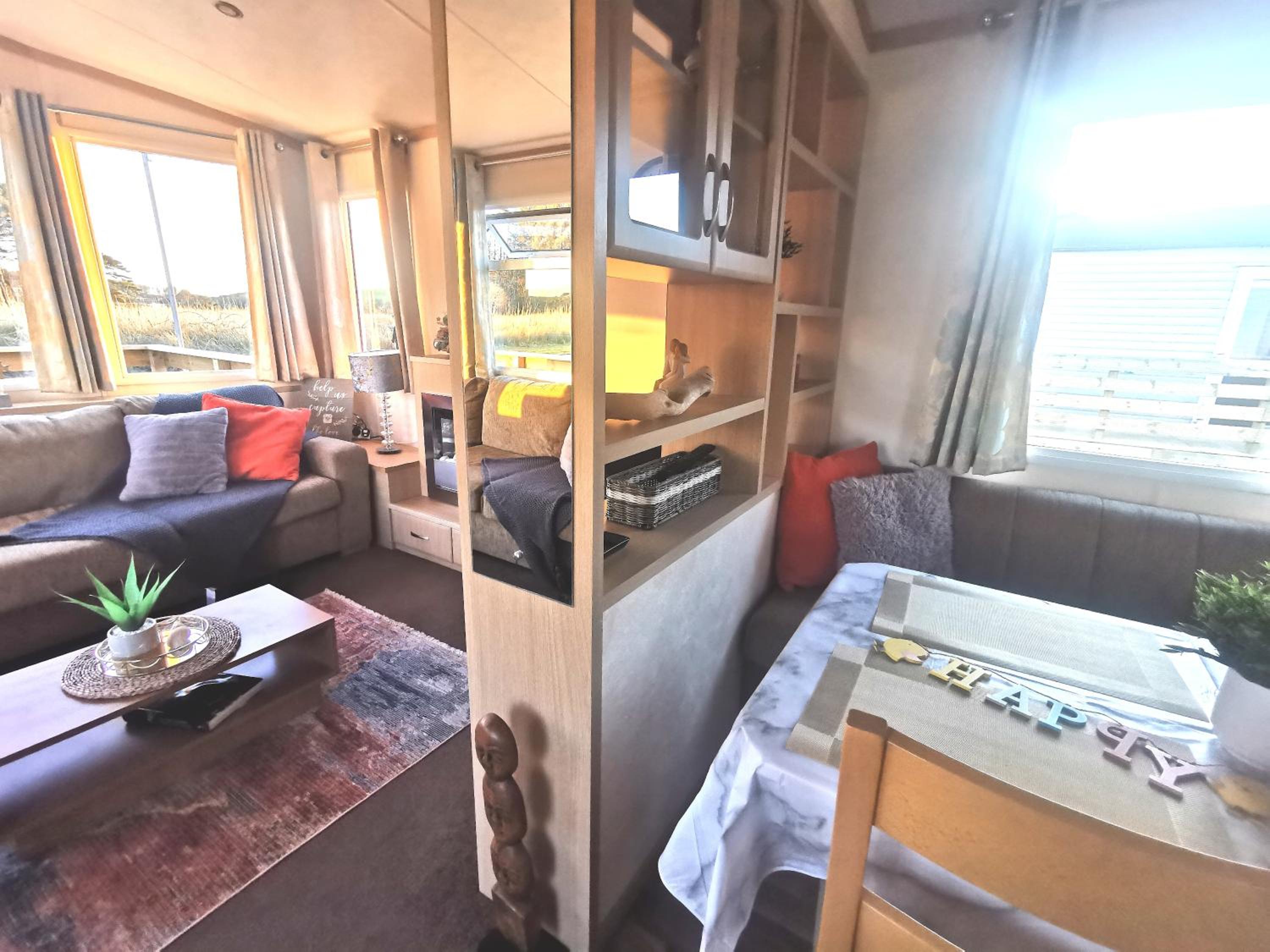 Delightful 3-bedroom static caravan with lazy spa and loch view view 4