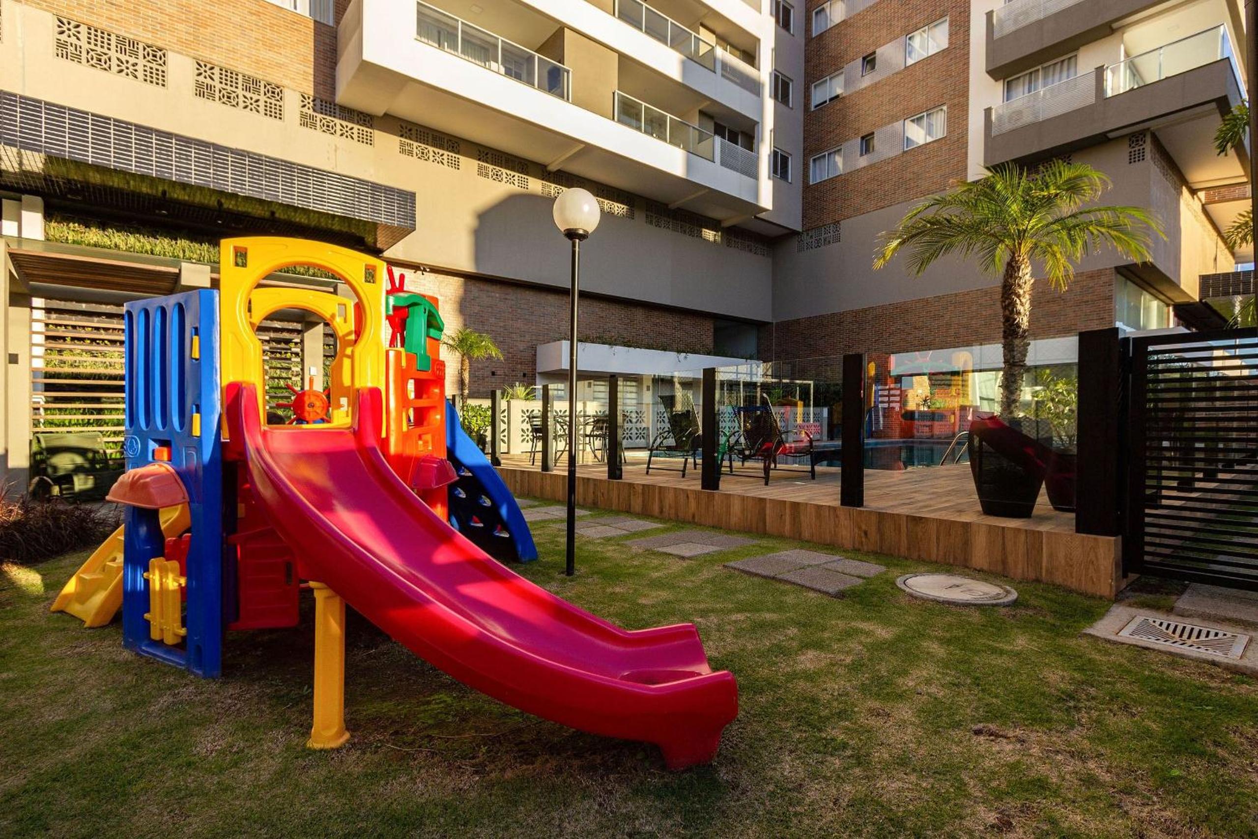 Terrazzo Club Residence 407-B - Apartamento em Bombas - Jacuzzi - Piscina - Quadra Poliesportiva
