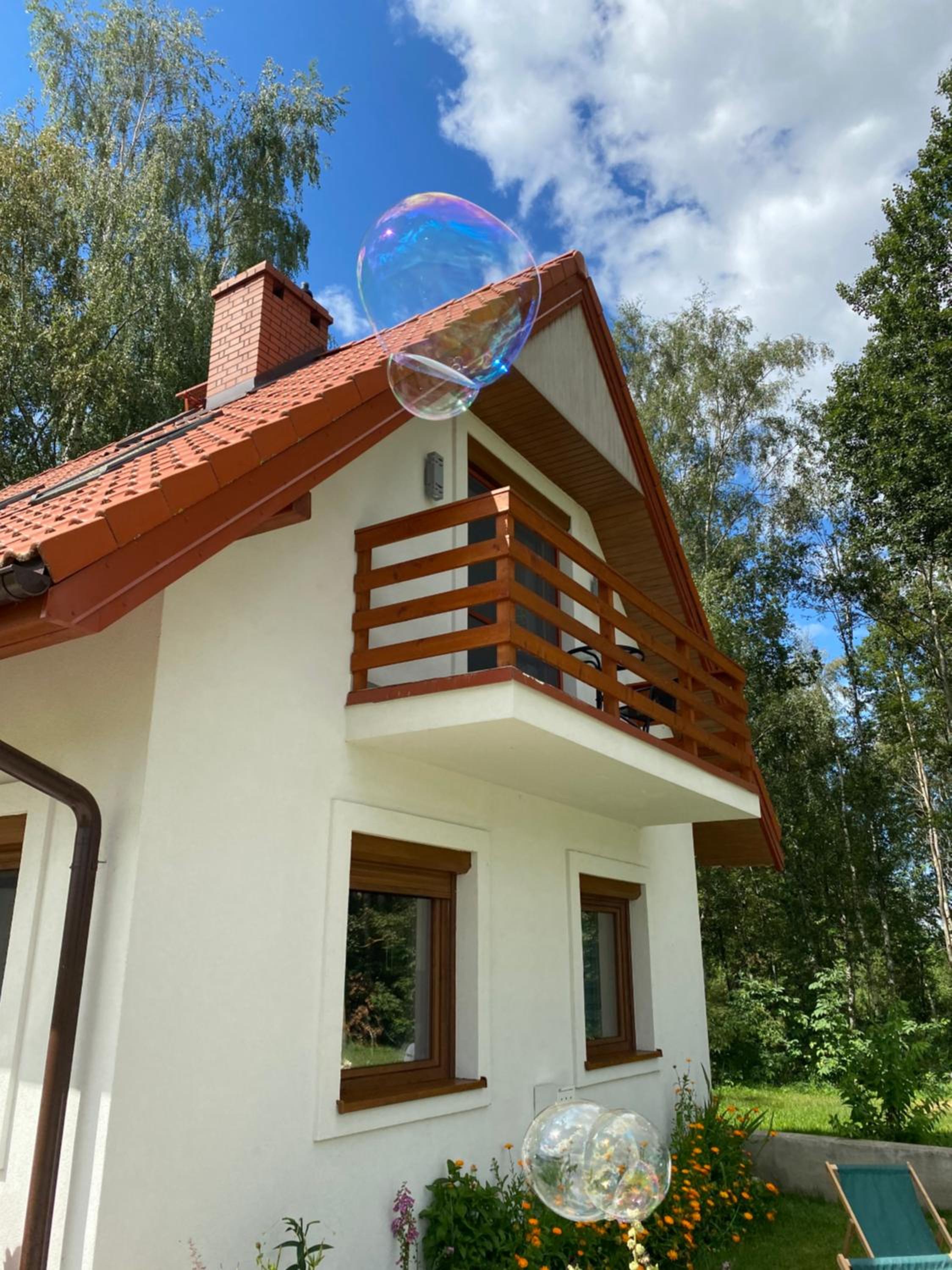Caloroczny domek letniskowy ze stawem view 3