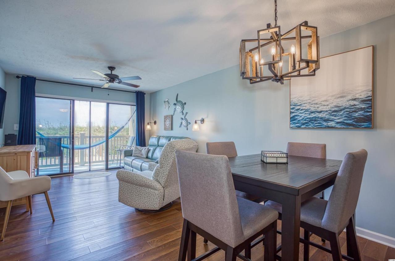 BEAUTIFUL BEACHFRONT-Oceanfront First Floor 2BR 2BA Condo in Cherry Grove, North Myrtle Beach! RENOVATED with a Fully Equipped Kitchen, 3 Separate Beds, Po view 5
