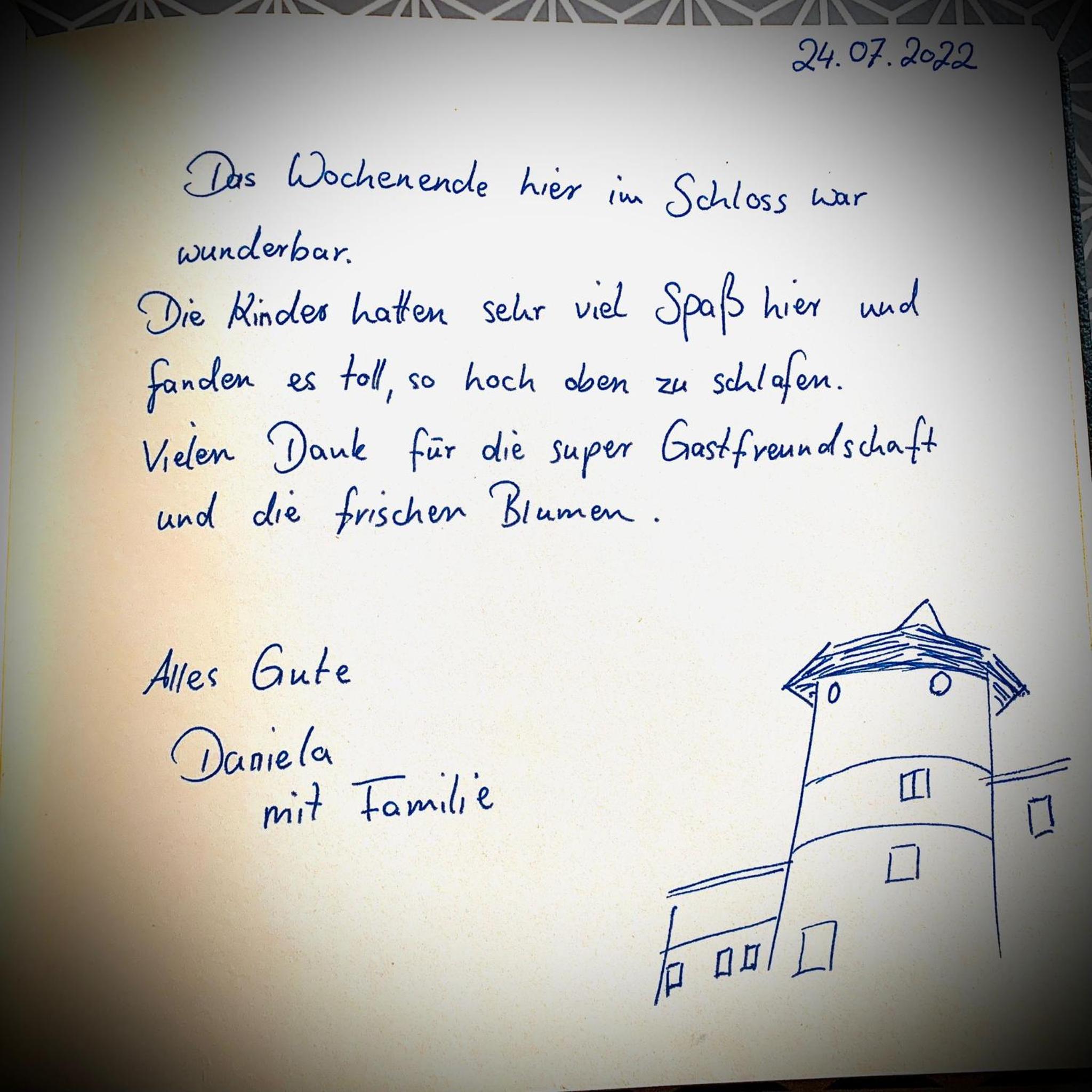 Ferienwohnung Therese auf Schloss Weitersroda