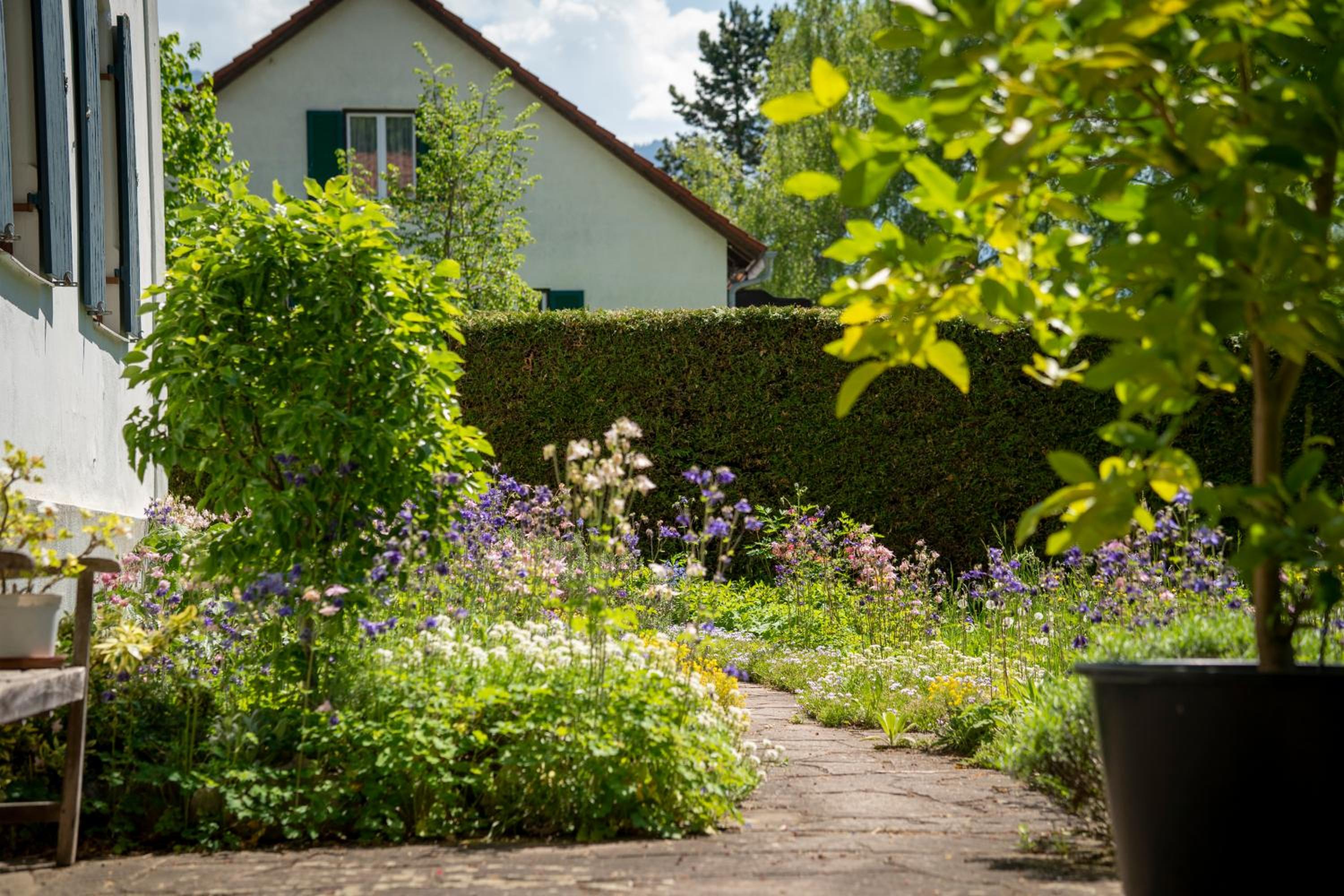 Landhauswohnung mit wildromantischem Garten