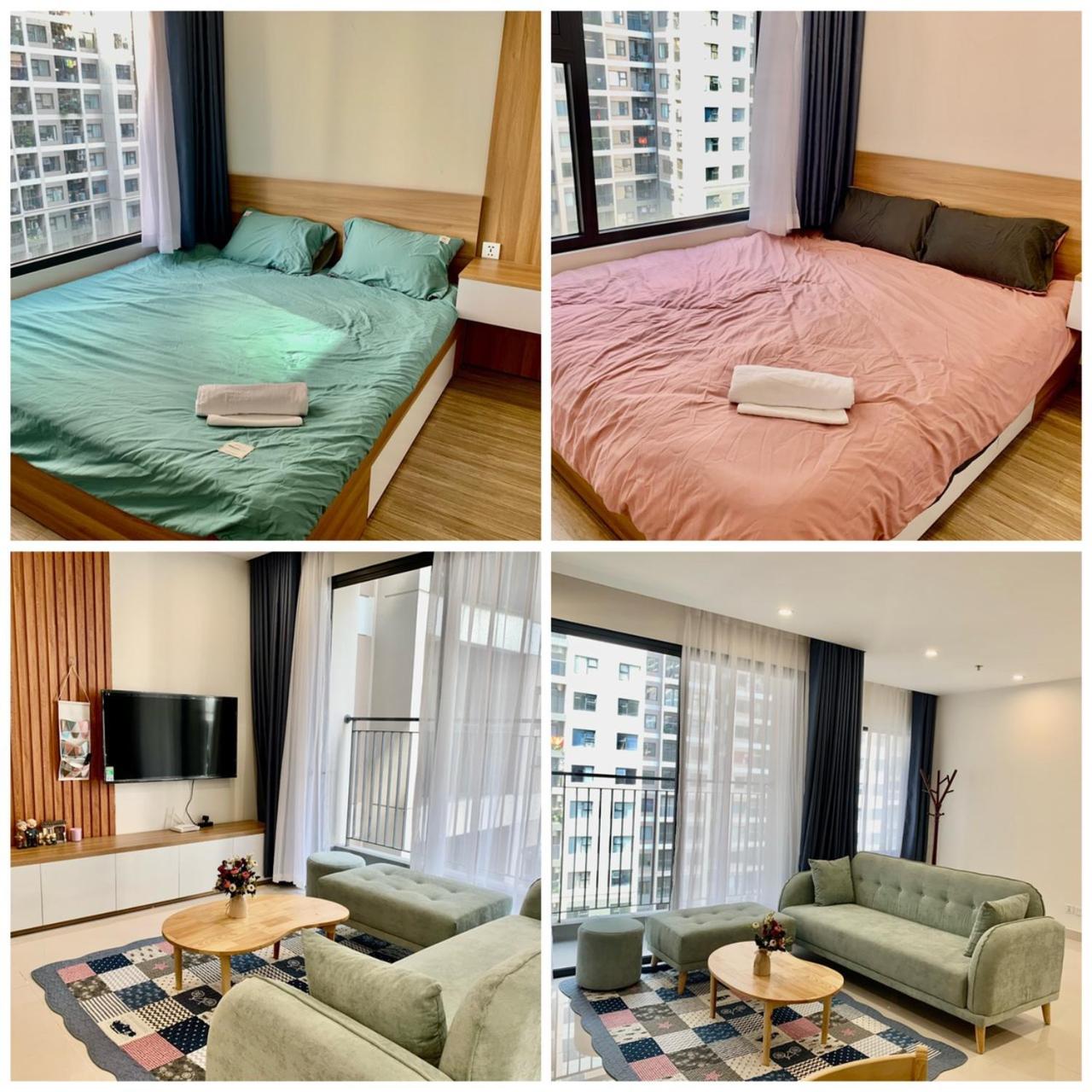 YoLo homestay Hệ thống căn hộ nghỉ dưỡng biển hồ vinhomes ocean park studio, 1 ngủ, 2 ngủ, 3 ngủ
