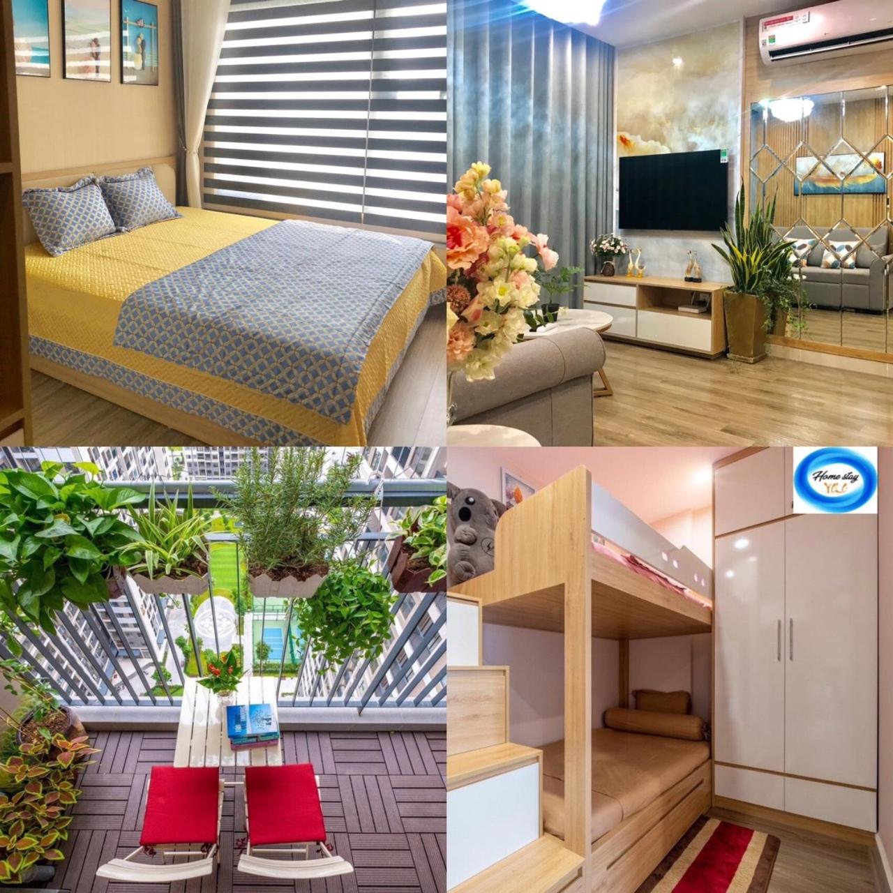 YoLo homestay Hệ thống căn hộ nghỉ dưỡng biển hồ vinhomes ocean park studio, 1 ngủ, 2 ngủ, 3 ngủ