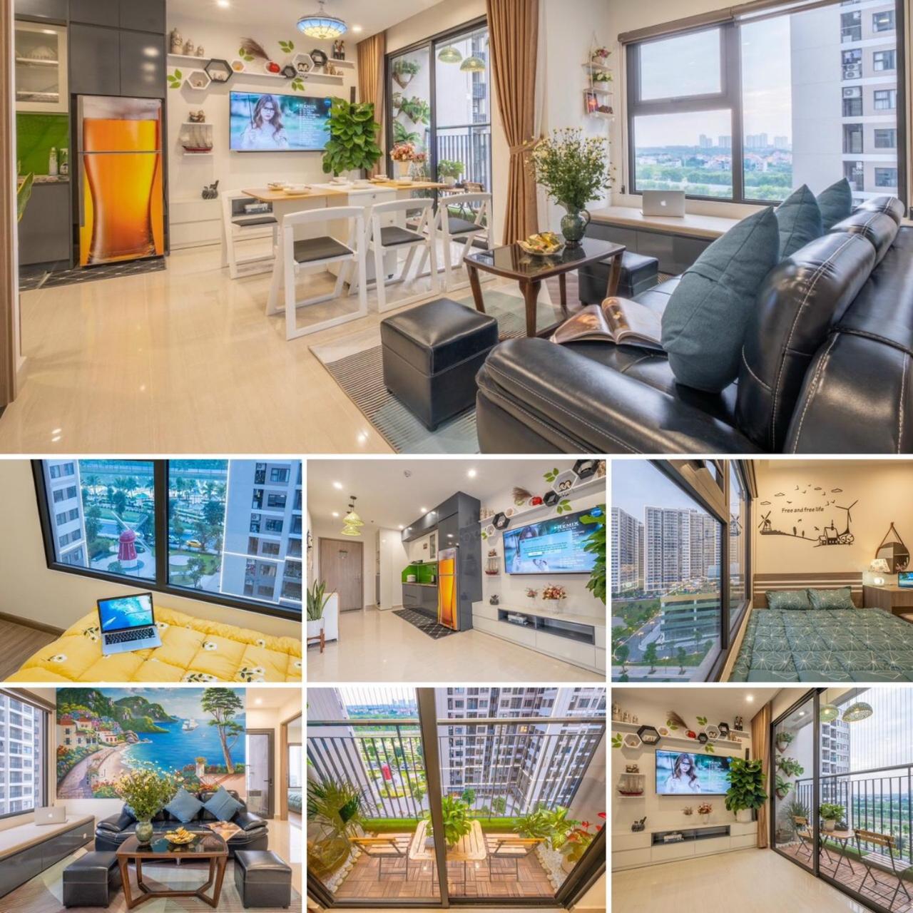 YoLo homestay Hệ thống căn hộ nghỉ dưỡng biển hồ vinhomes ocean park studio, 1 ngủ, 2 ngủ, 3 ngủ