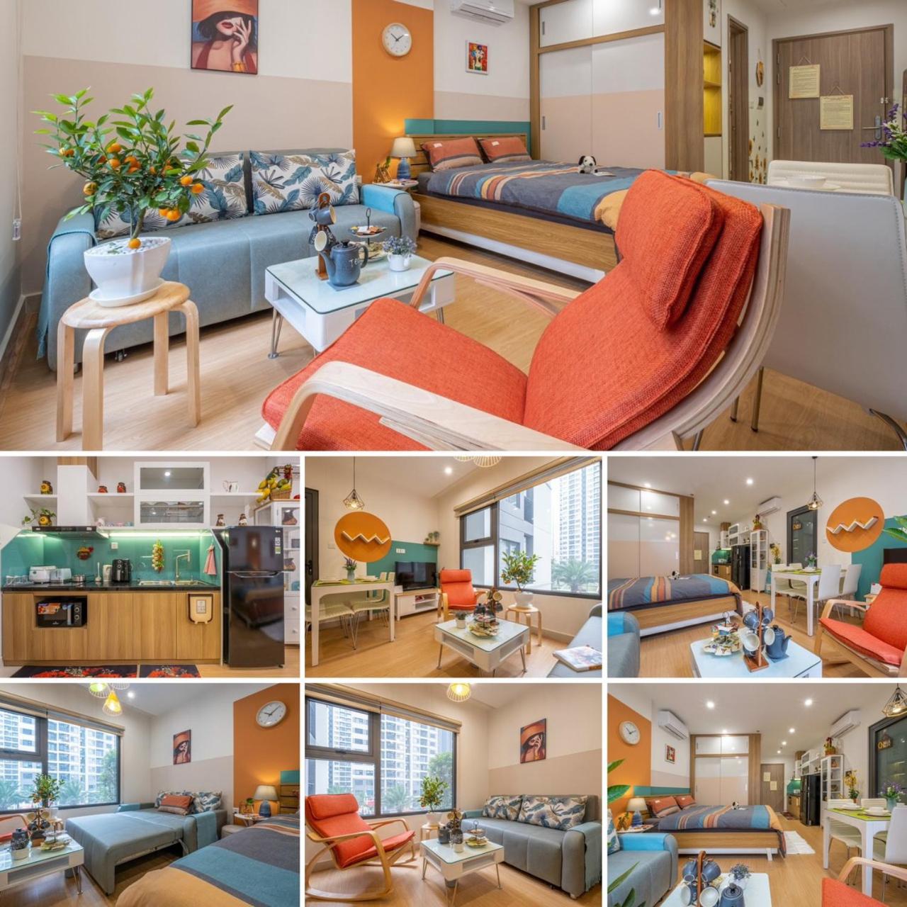 YoLo homestay Hệ thống căn hộ nghỉ dưỡng biển hồ vinhomes ocean park studio, 1 ngủ, 2 ngủ, 3 ngủ