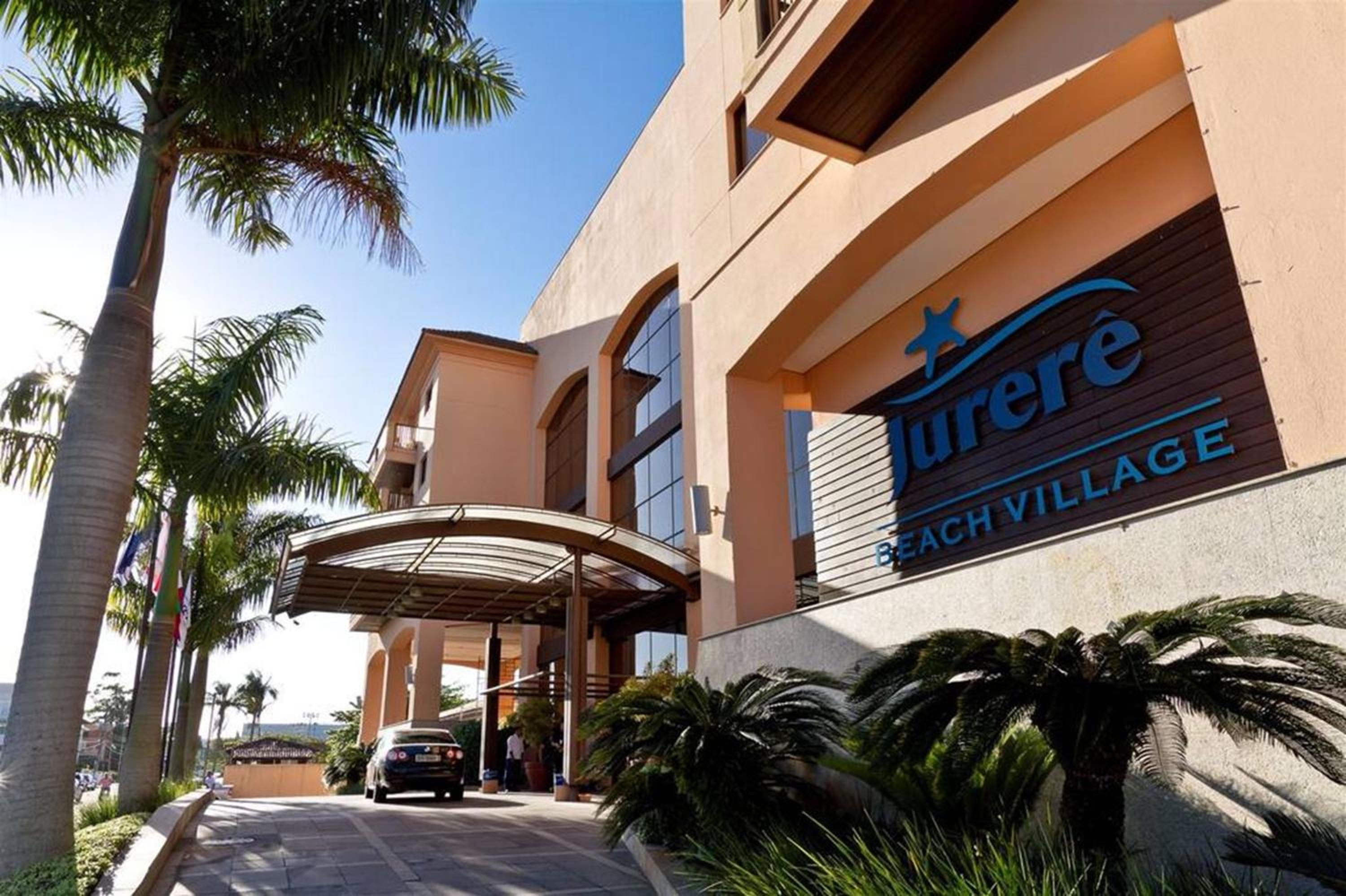 Studio no Jurerê Beach Village - Pé na areia