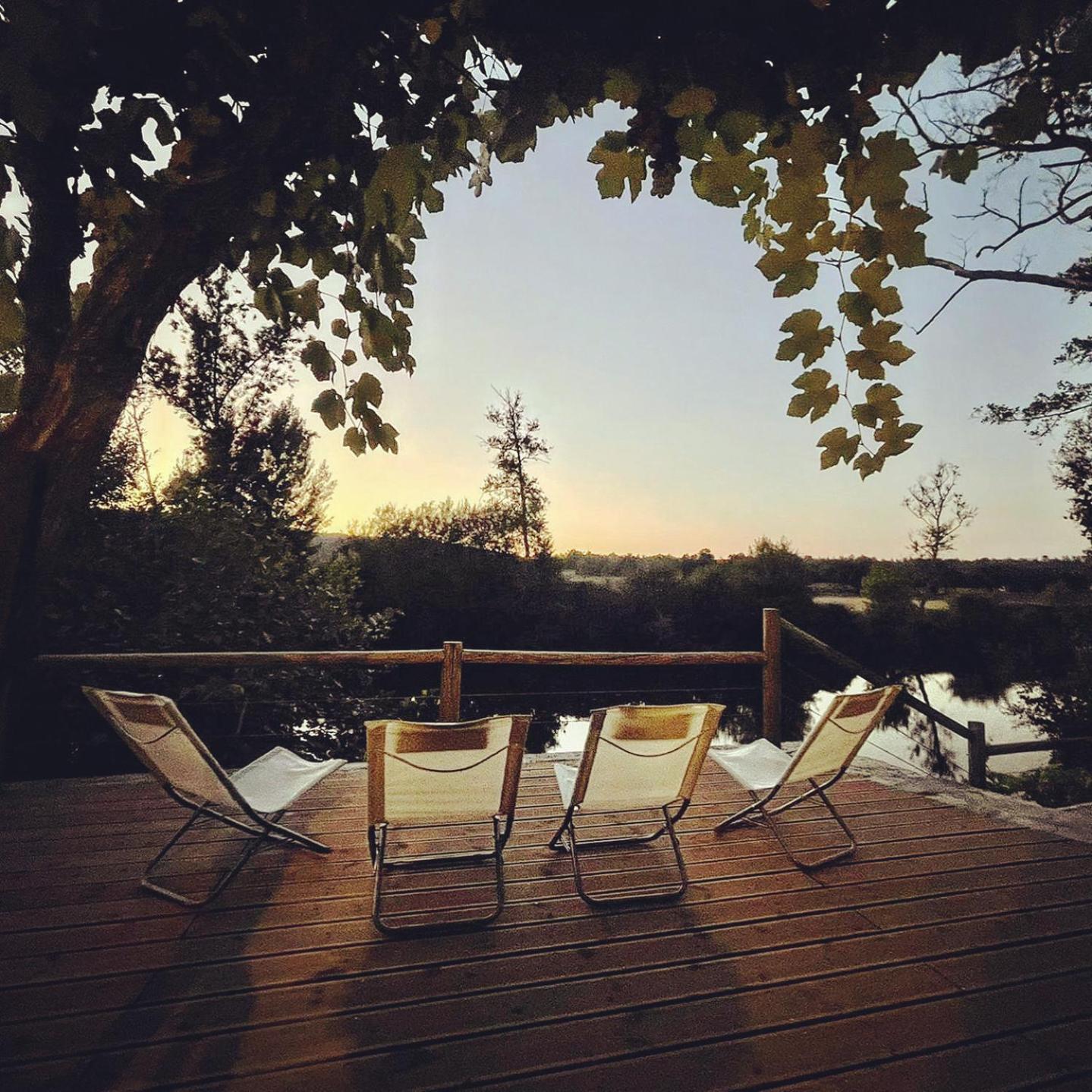 Casa do Rio Alva en Arganil — balance & terrace