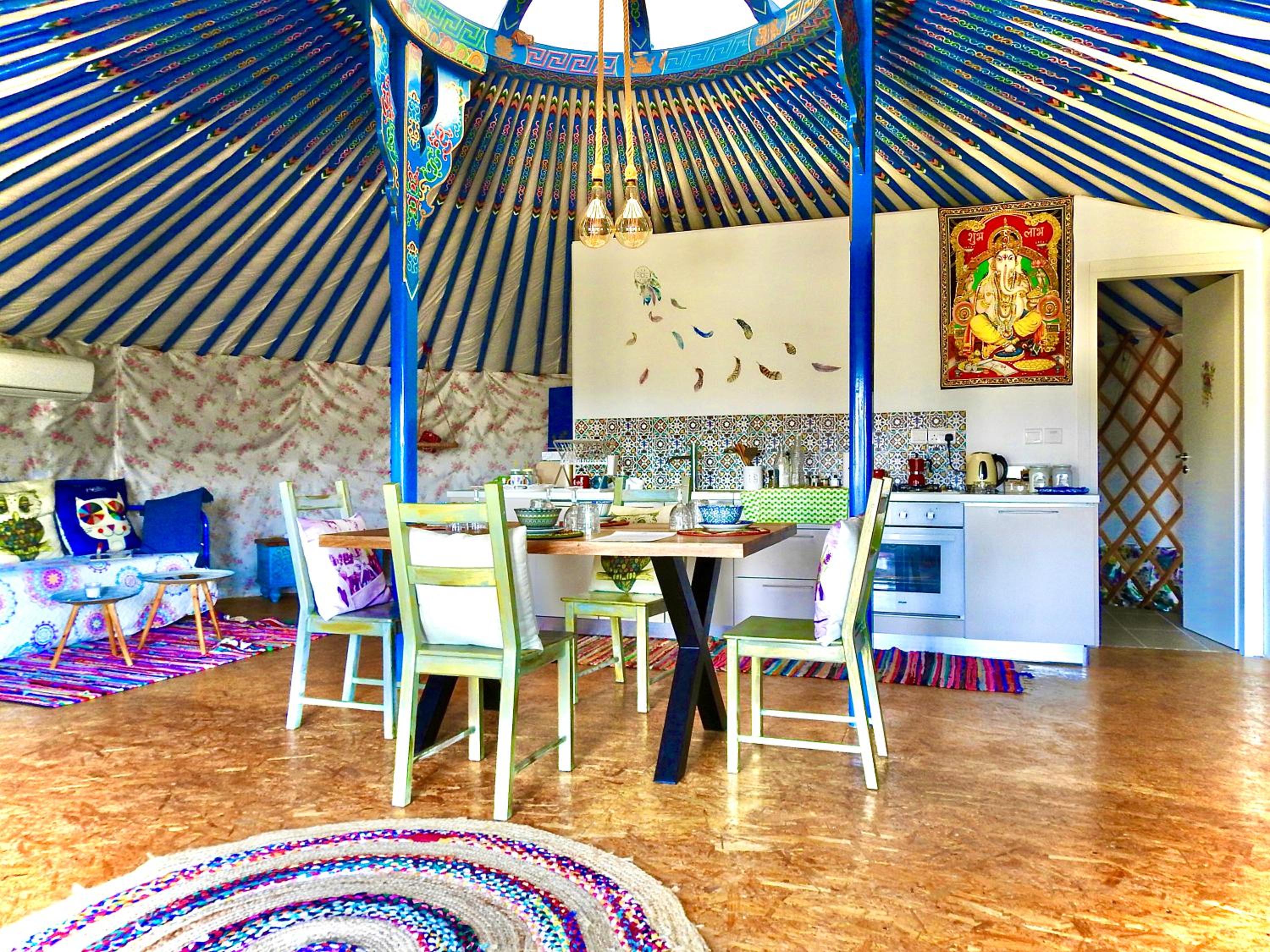 Exclusive Nirvana yurts Glamping view 5