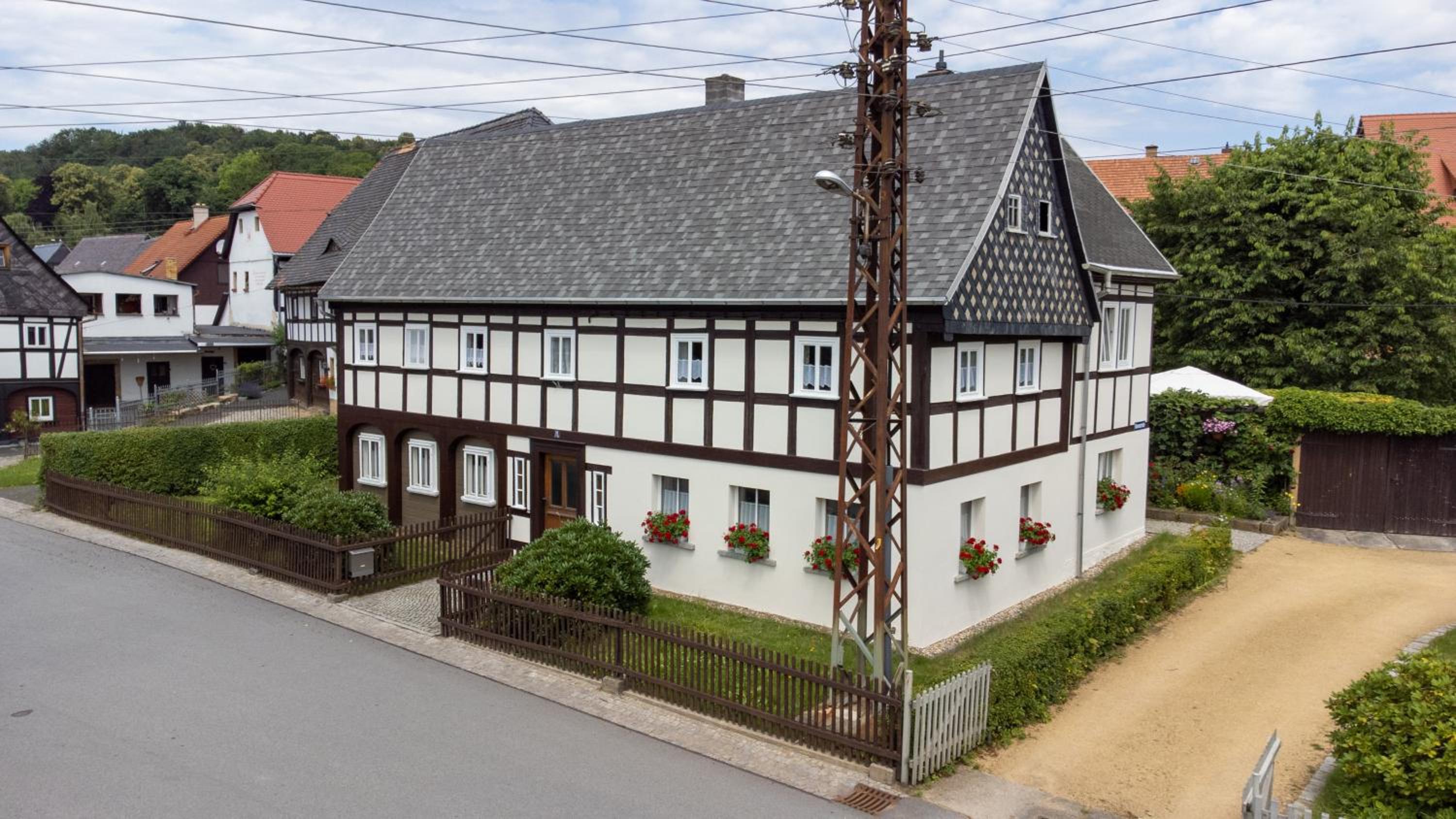 Umgebindehaus an der Mandau