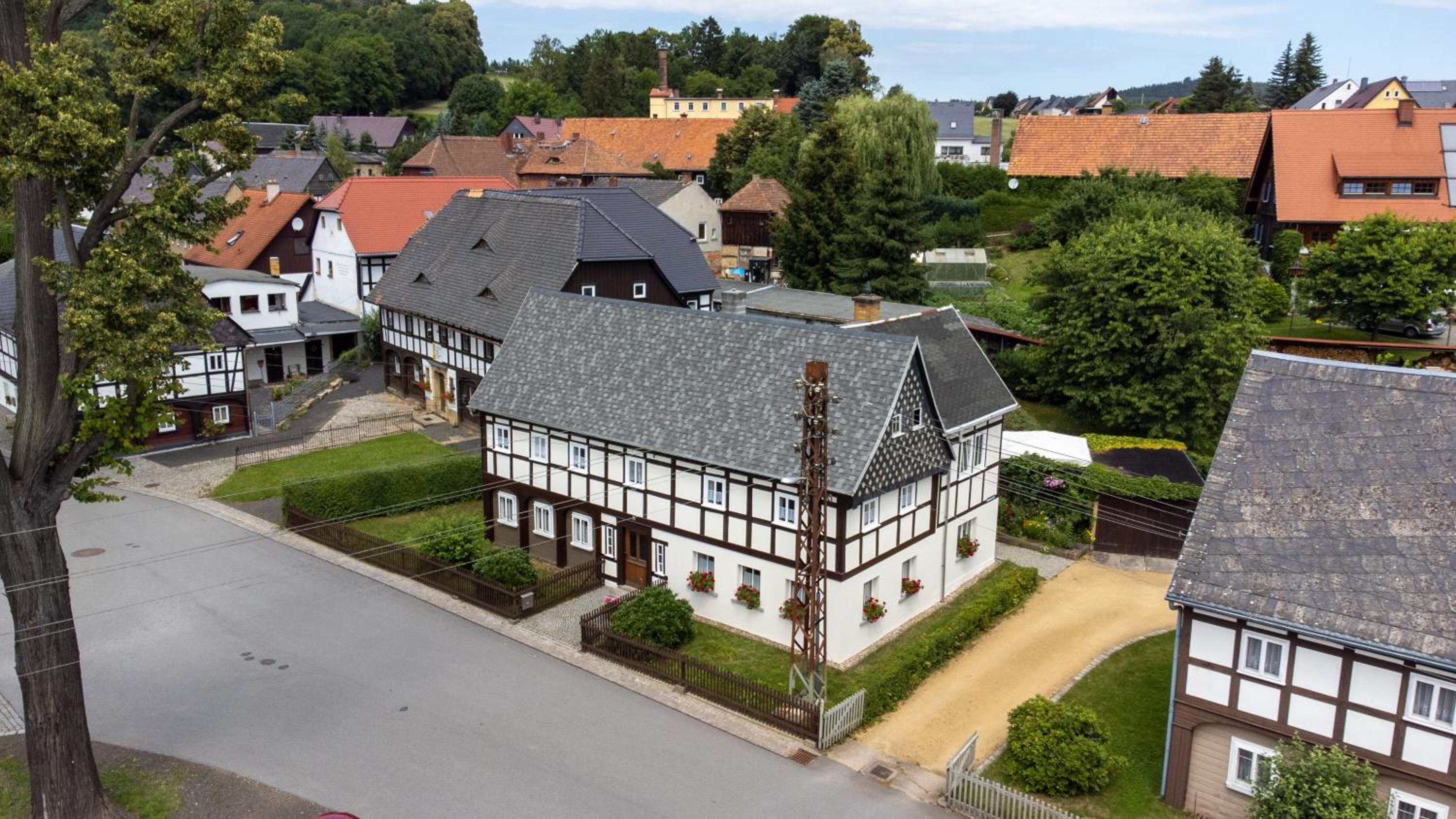 Umgebindehaus an der Mandau