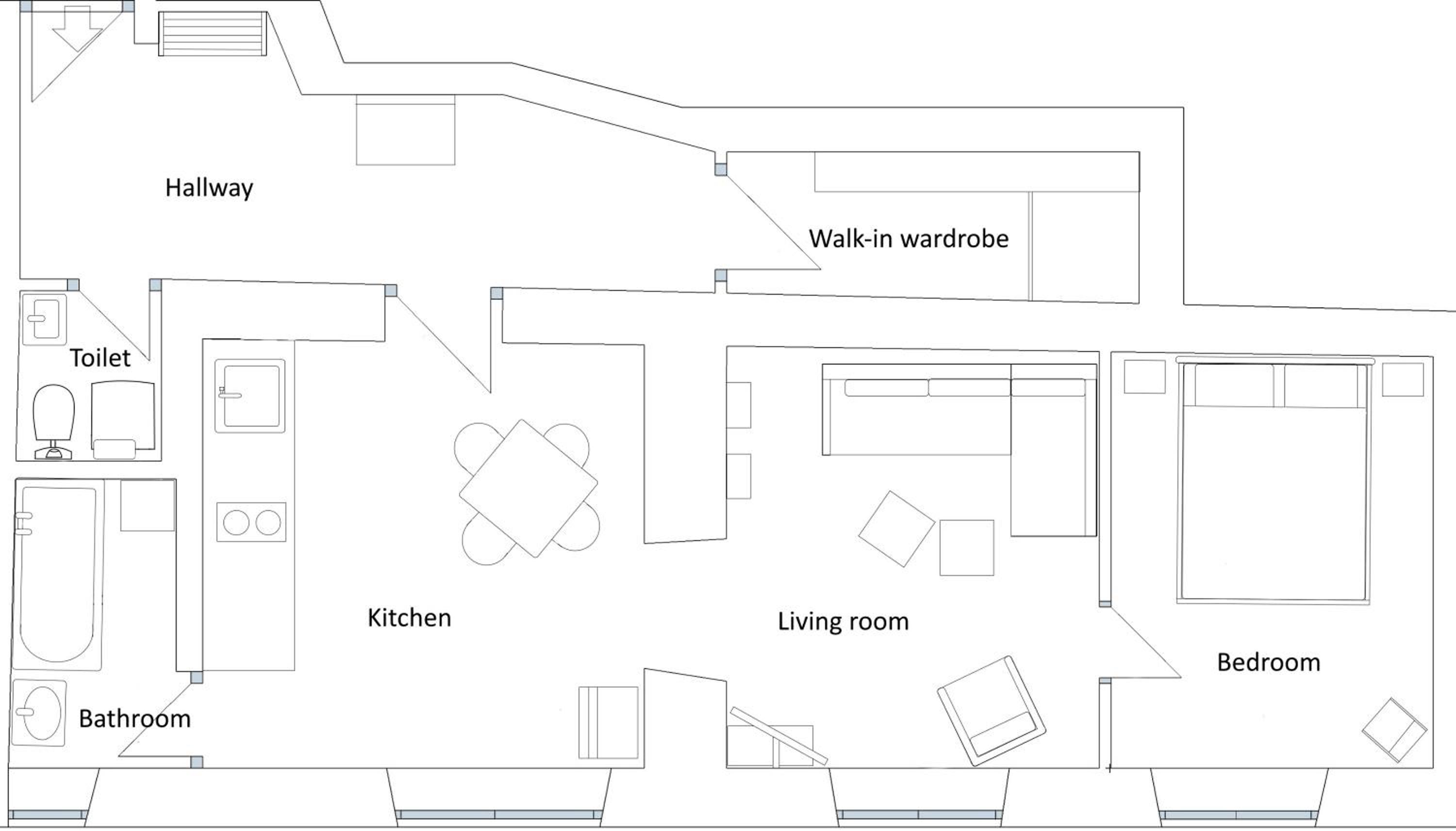 Hygge Apartment view 5