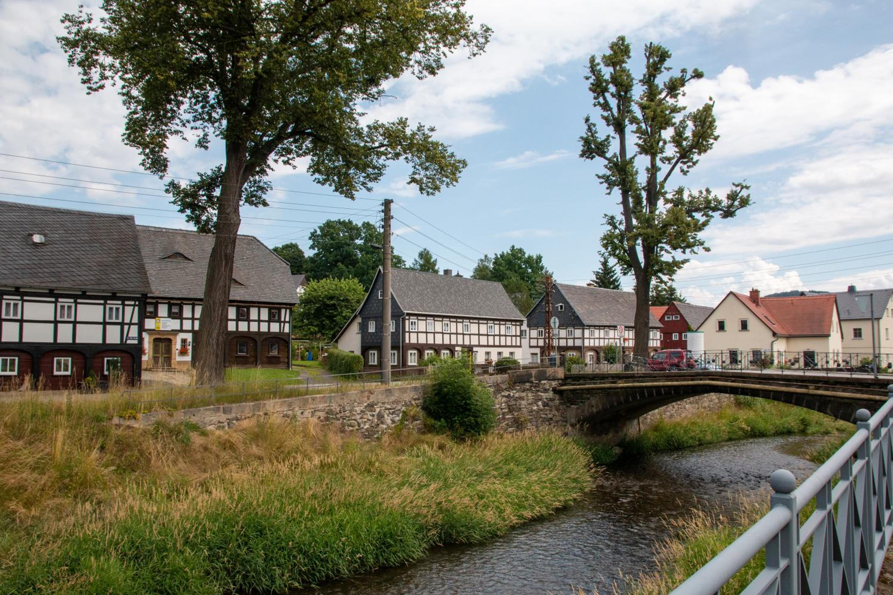 Umgebindehaus an der Mandau