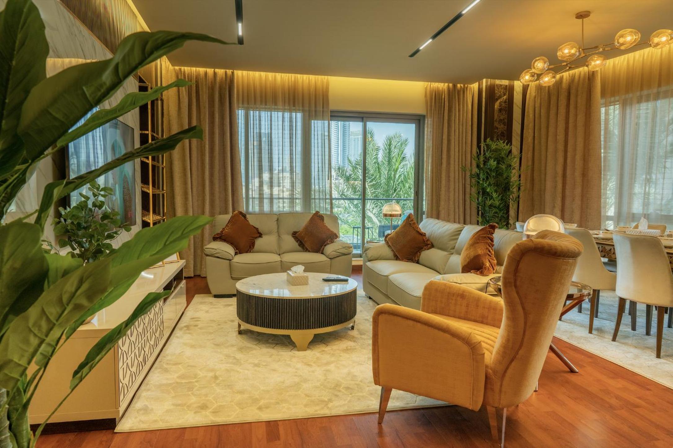 Luxury 3 BR - Direct View to Burj Khalifa