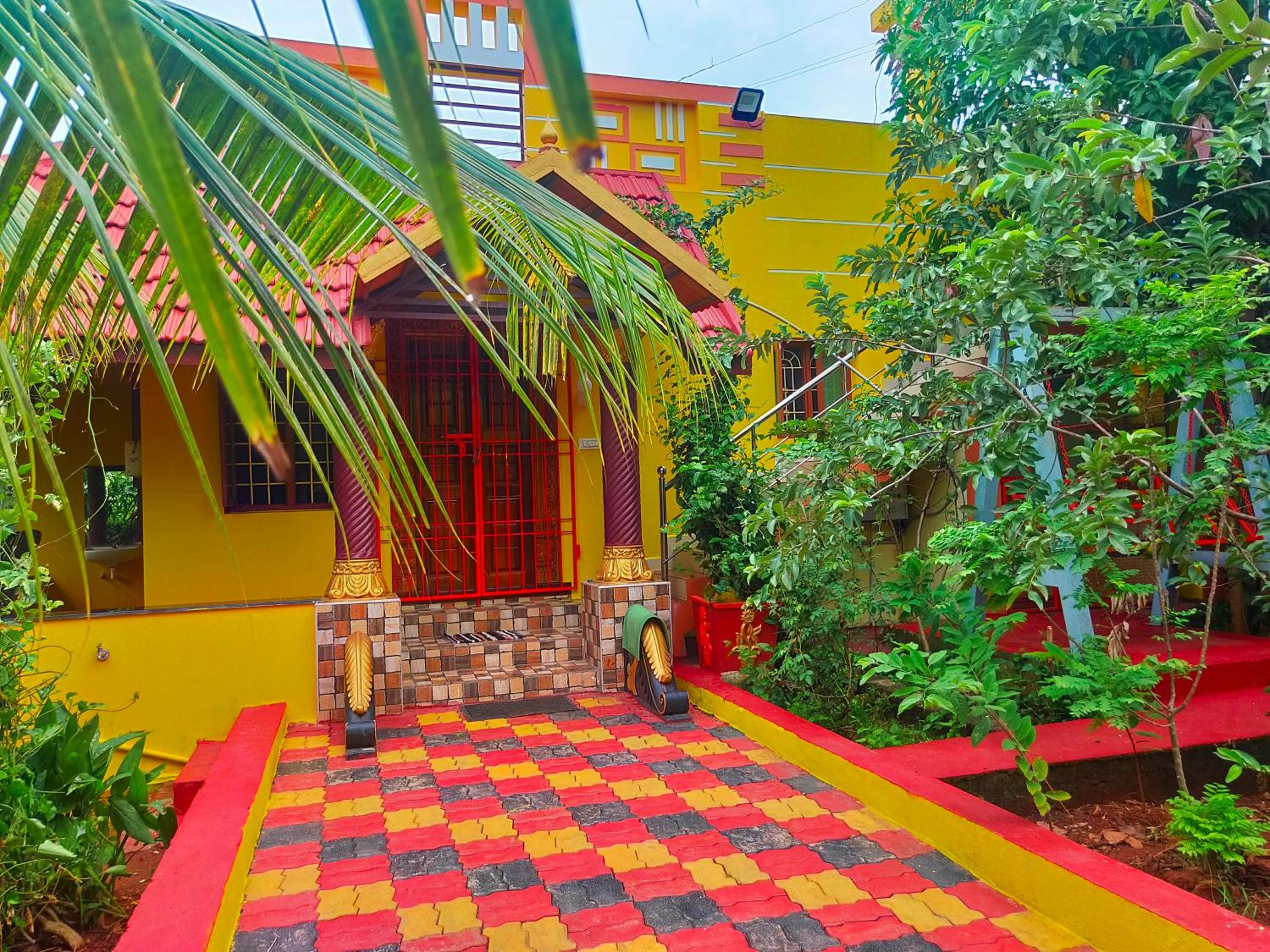 Smith garden Farm house Auroville Pondicherry view 2