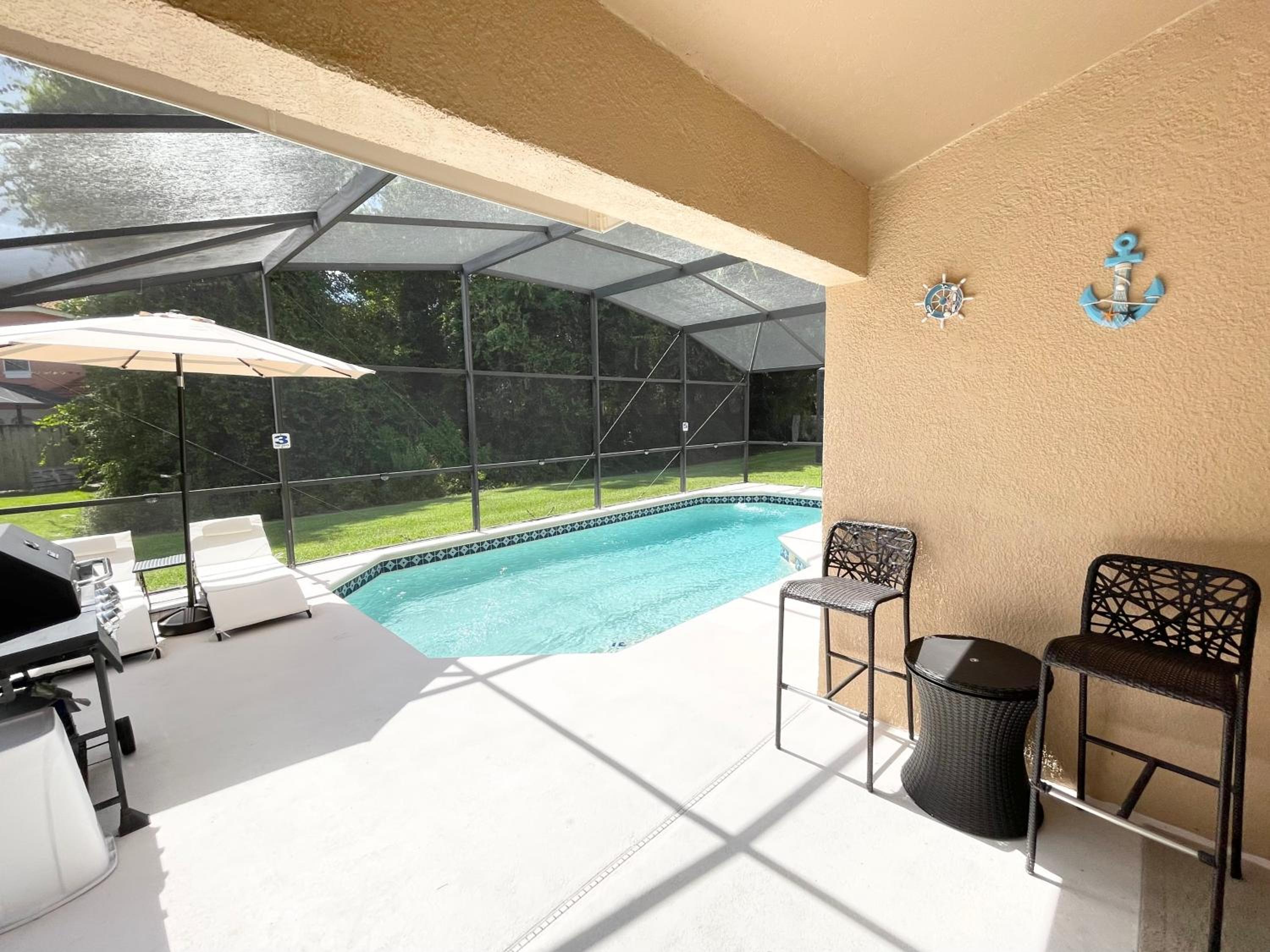 Fully Renovated, Quiet, Spacious Disney Themed Pool Home with Office view 4