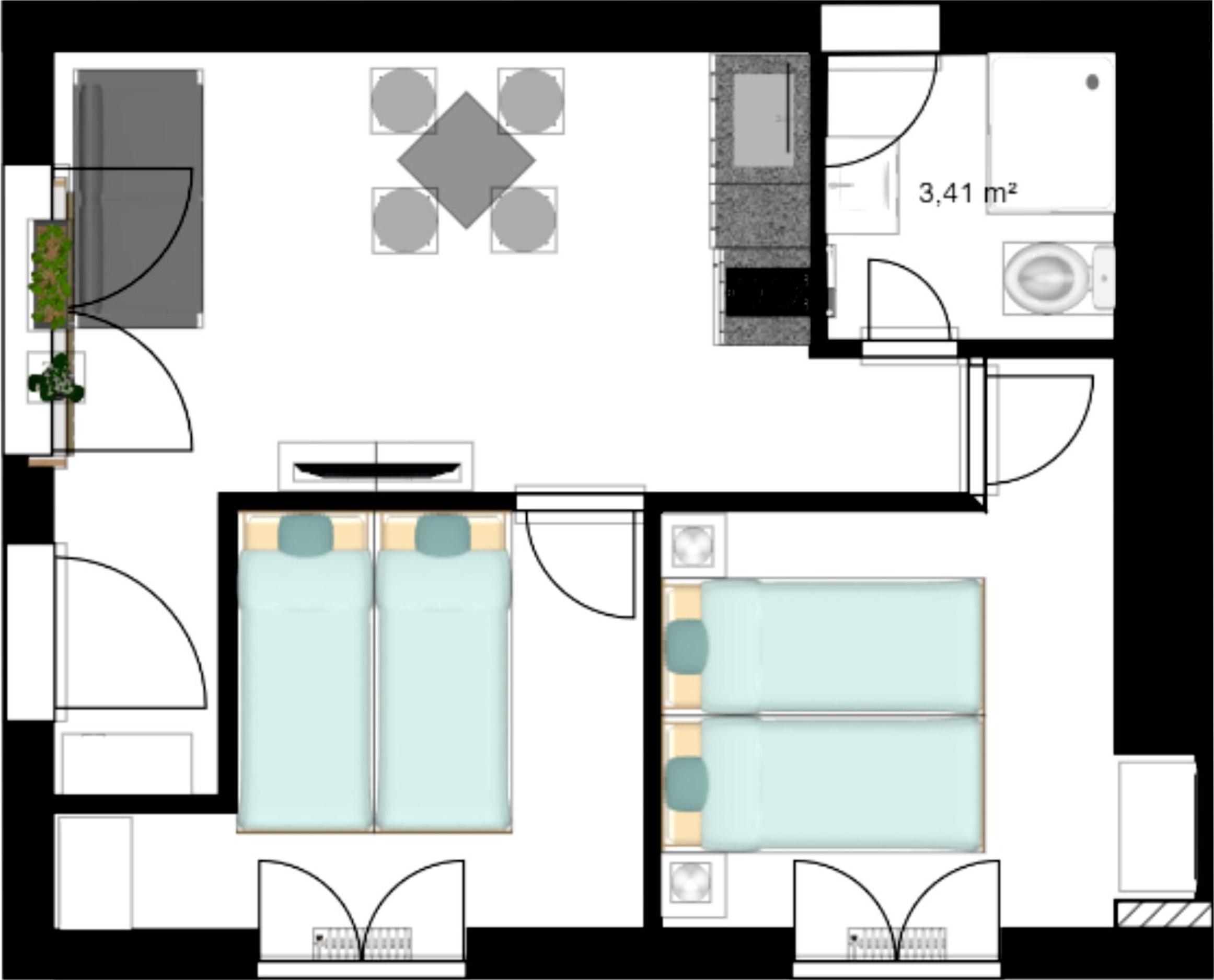 Apartman Ella view 2