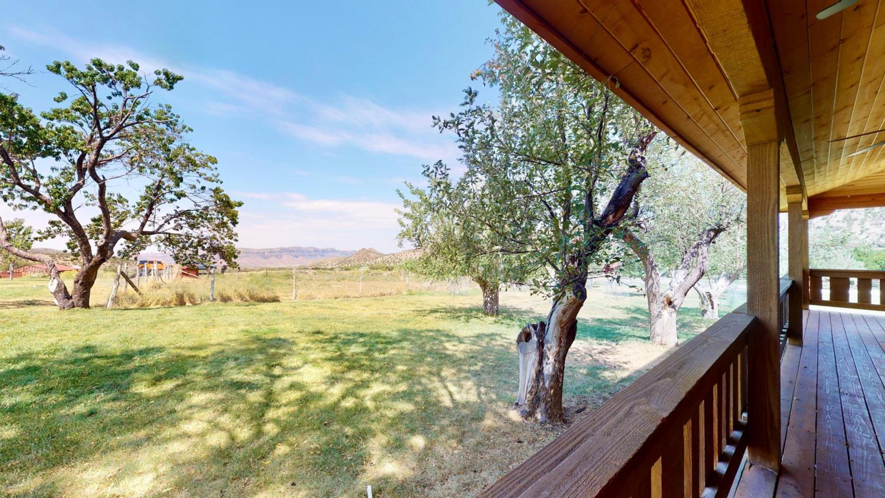 Pack Creek ~ Orchard House view 2