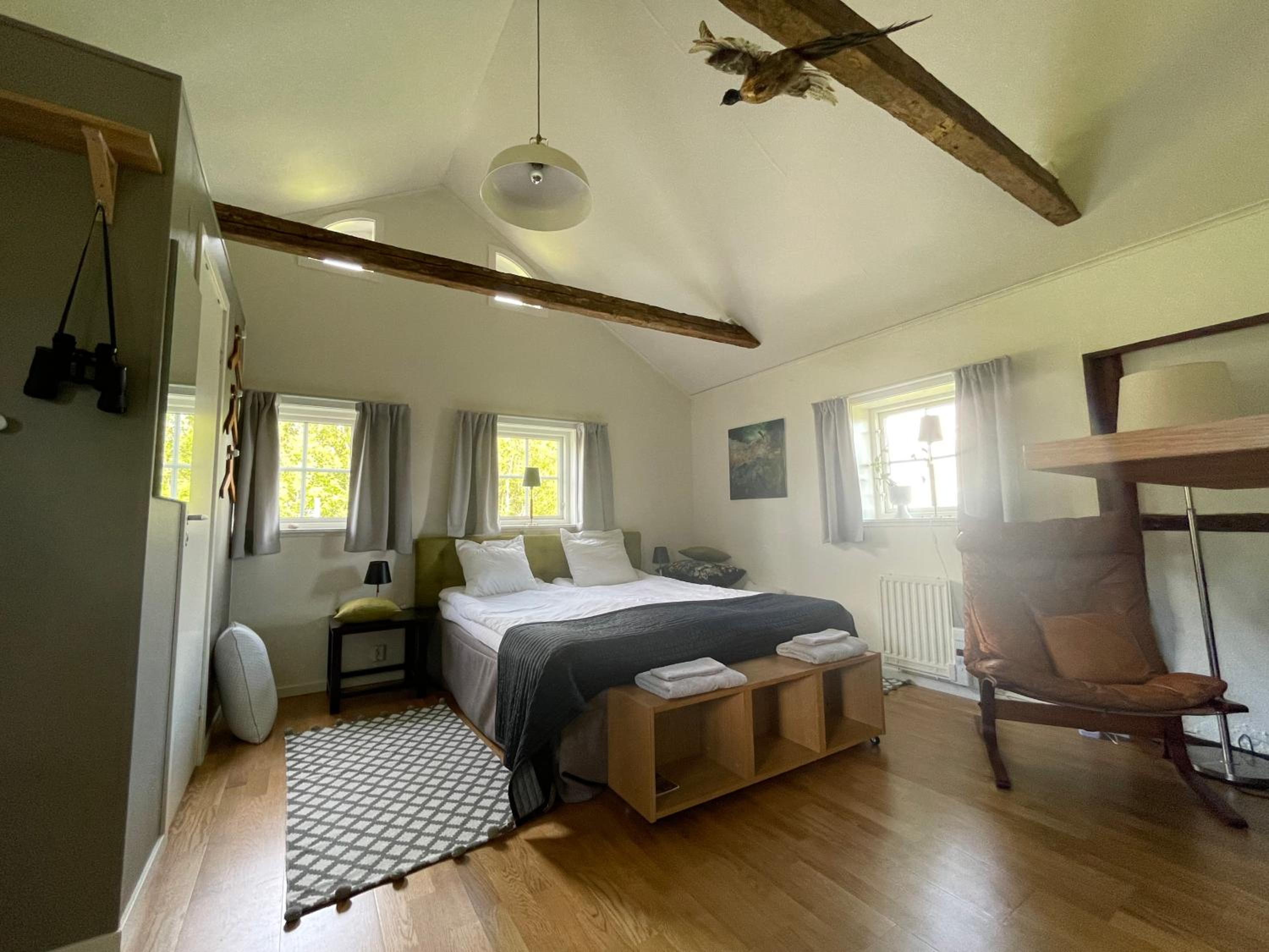 Söndregårds Haväng Bed & Kitchen view 2