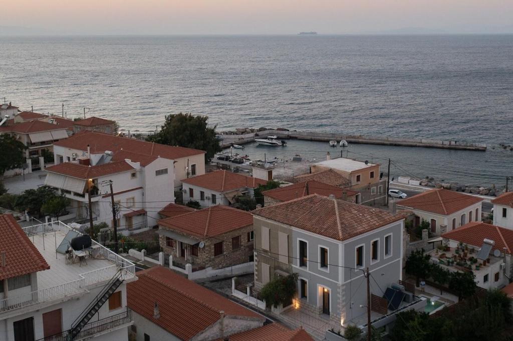 Villa Samos - Renovated stone villa with private pool- 2 min from the sea!