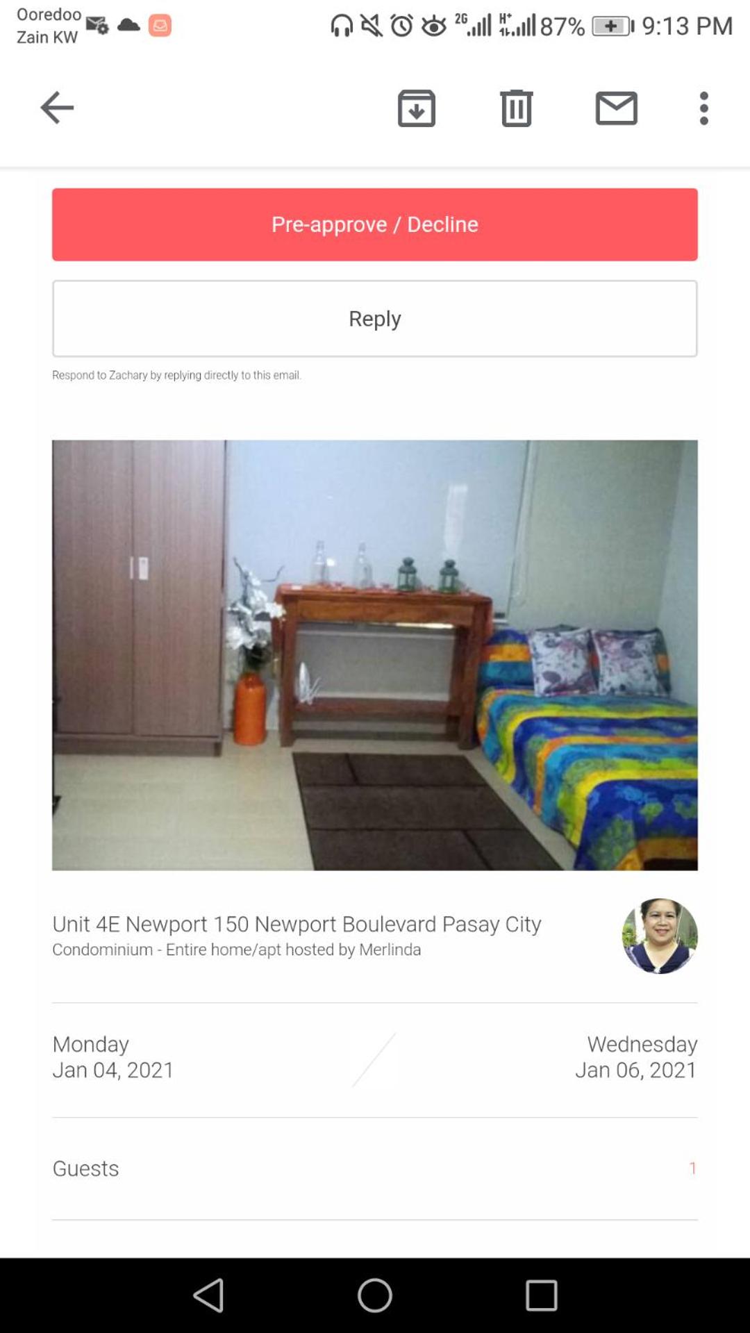 hotel room