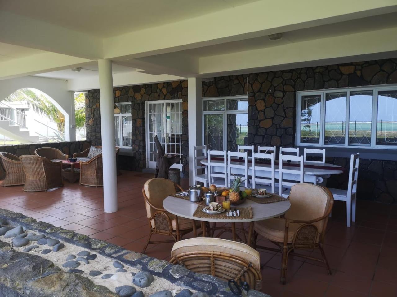 Villa Karel Mauritius Beach house view 2