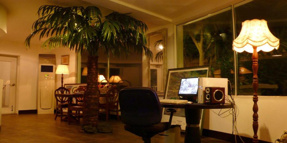 hotel reception