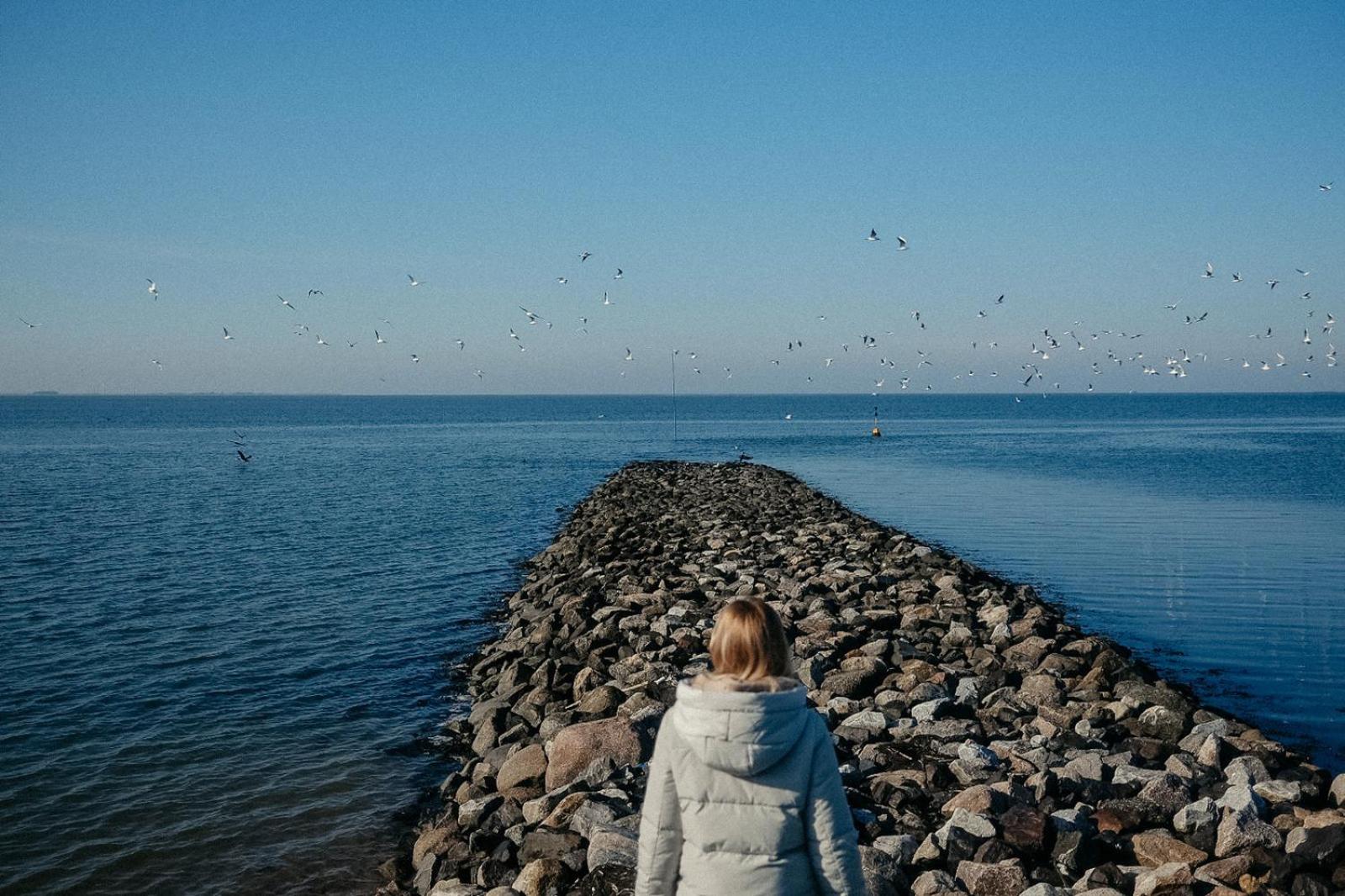 Wunderschöne FeWo direkt am Meer mit Whirlpool & Sauna