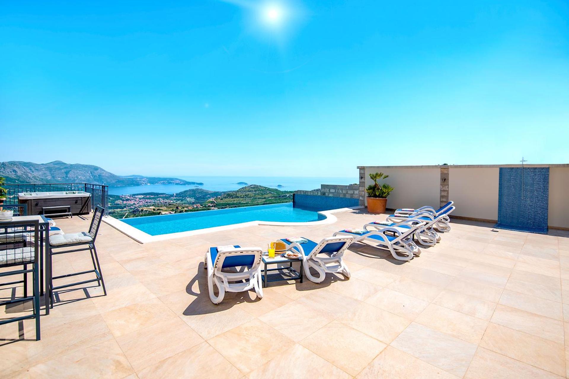 Hotel Luxury Villa Olive With Pool And Jacuzzi Near Dubrovnik