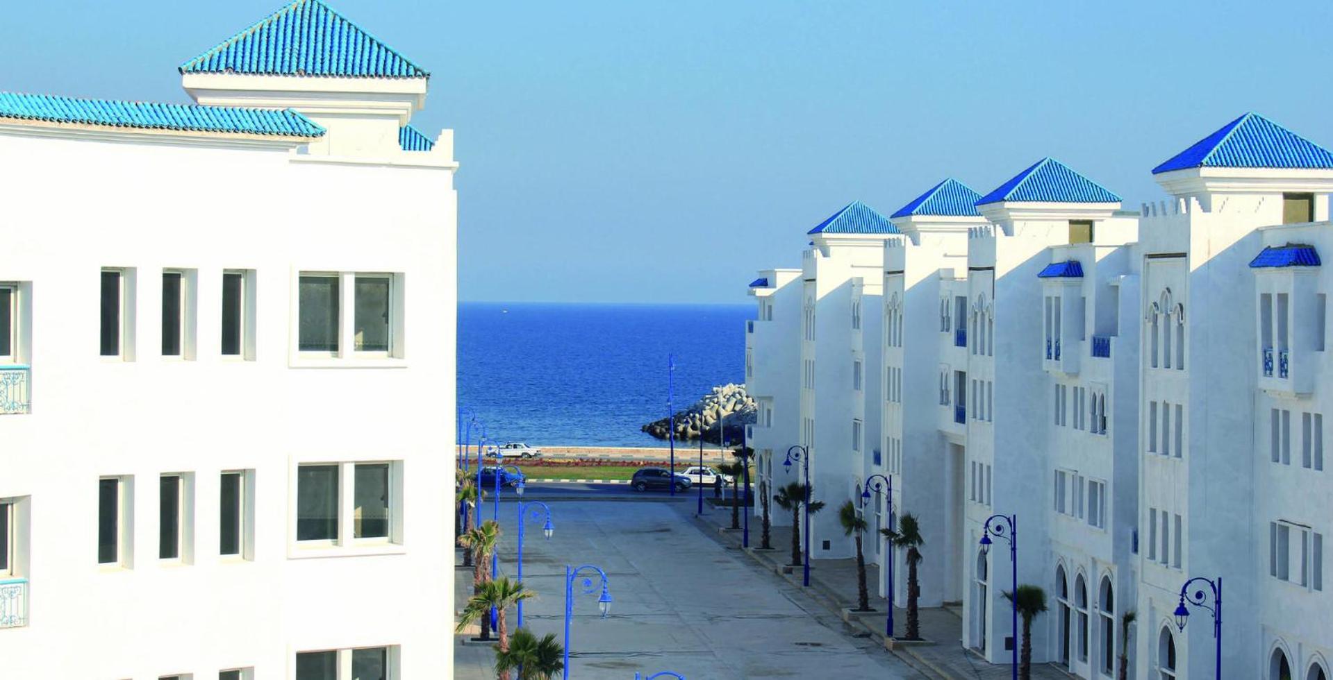 Residence AL Massira CGI Fnideq plage view 2