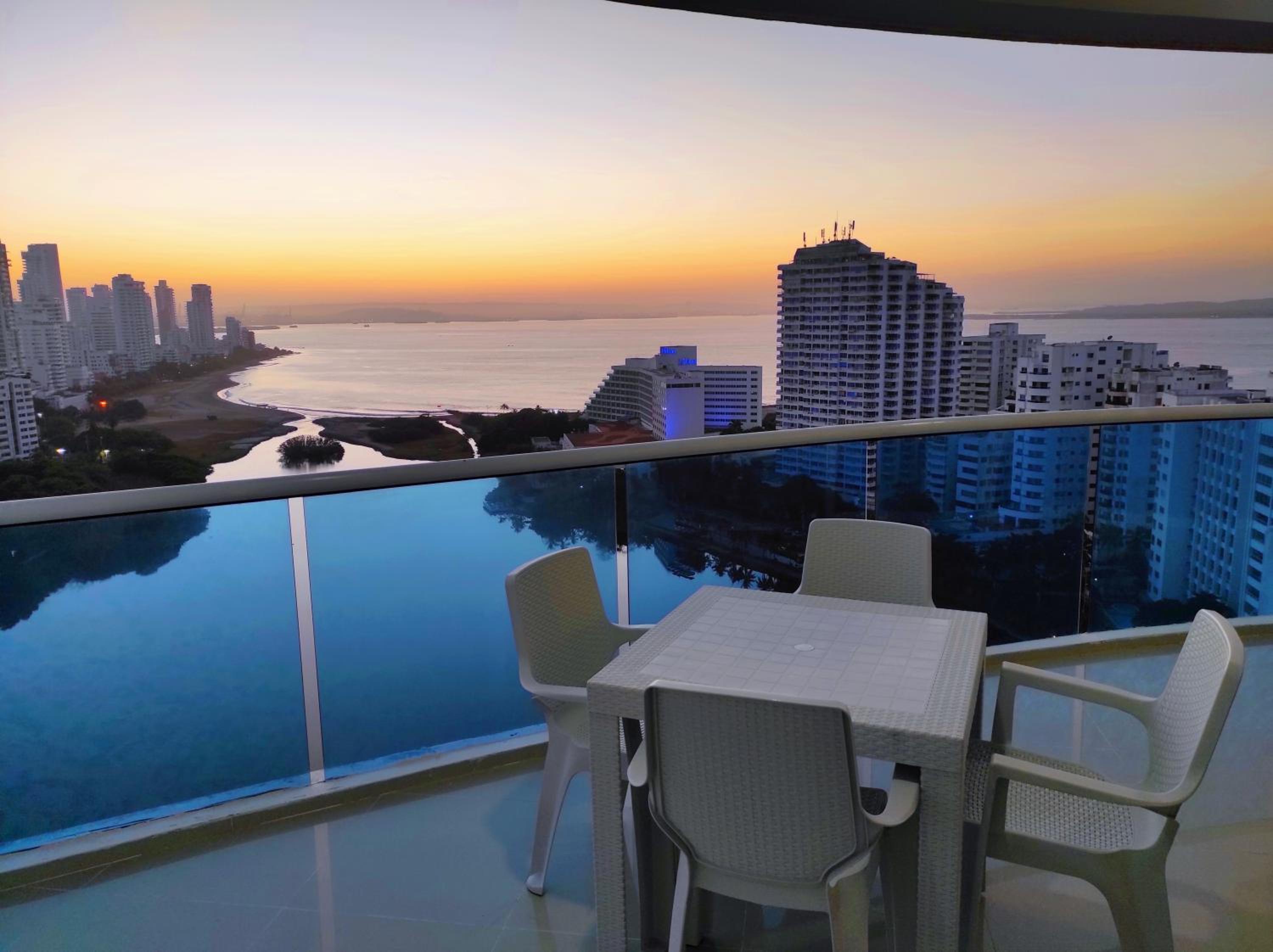 Apartamento con Vista al Mar en Cartagena de Indias