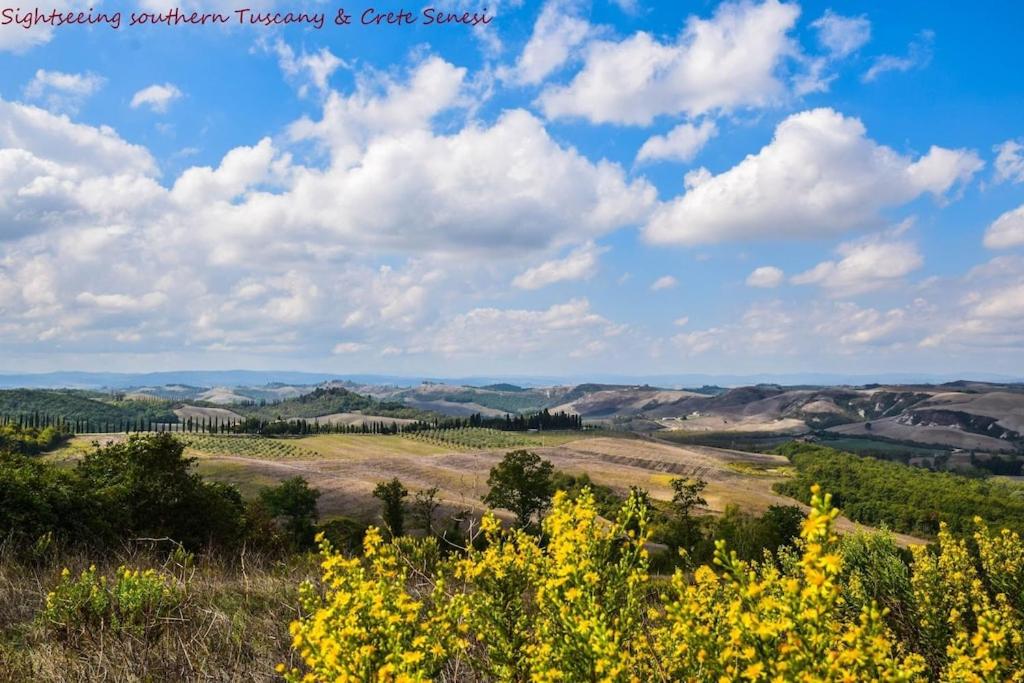 Agriturismo Podere Biancospino piscina privata view 2