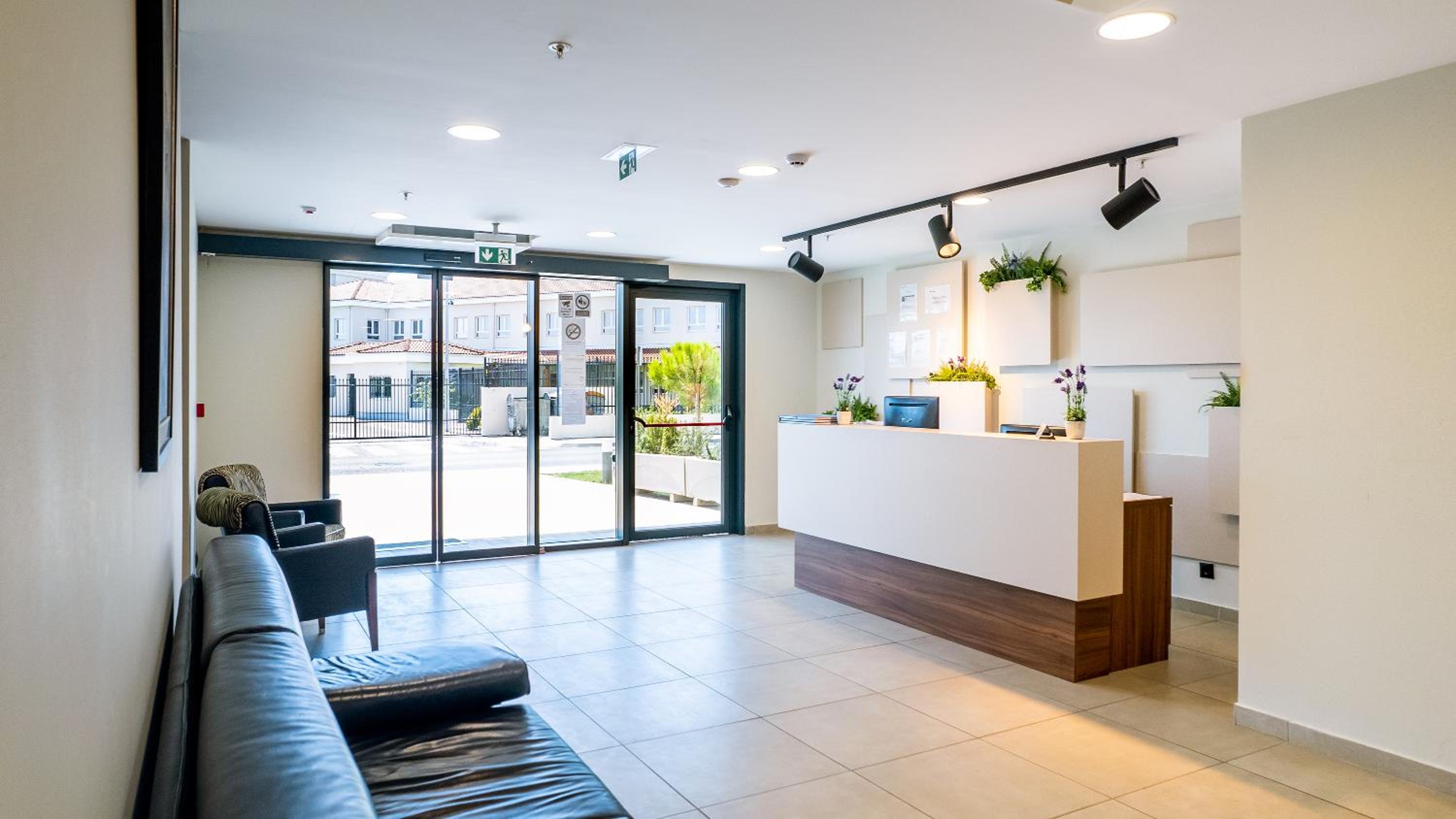 hotel reception
