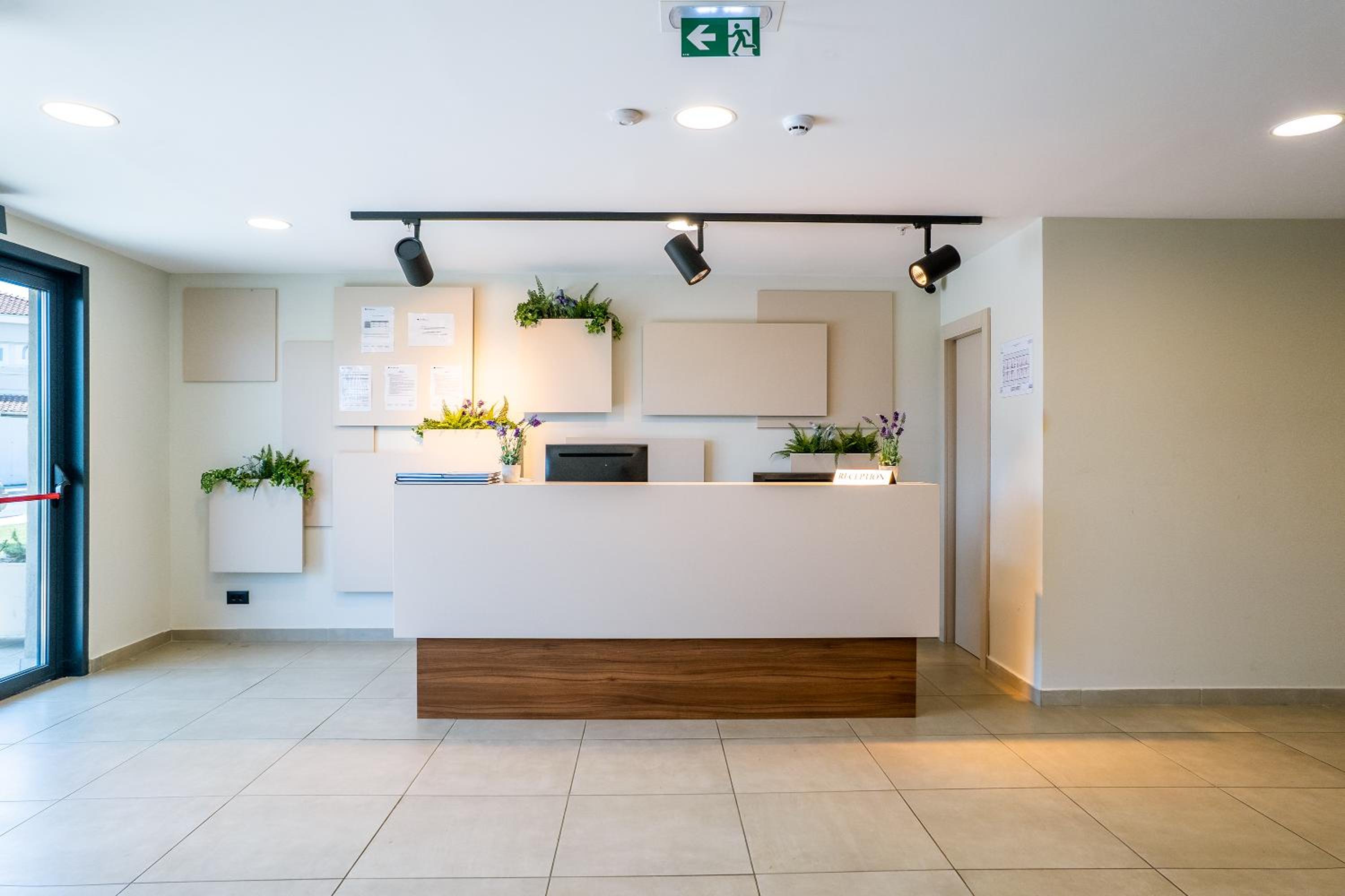 hotel reception