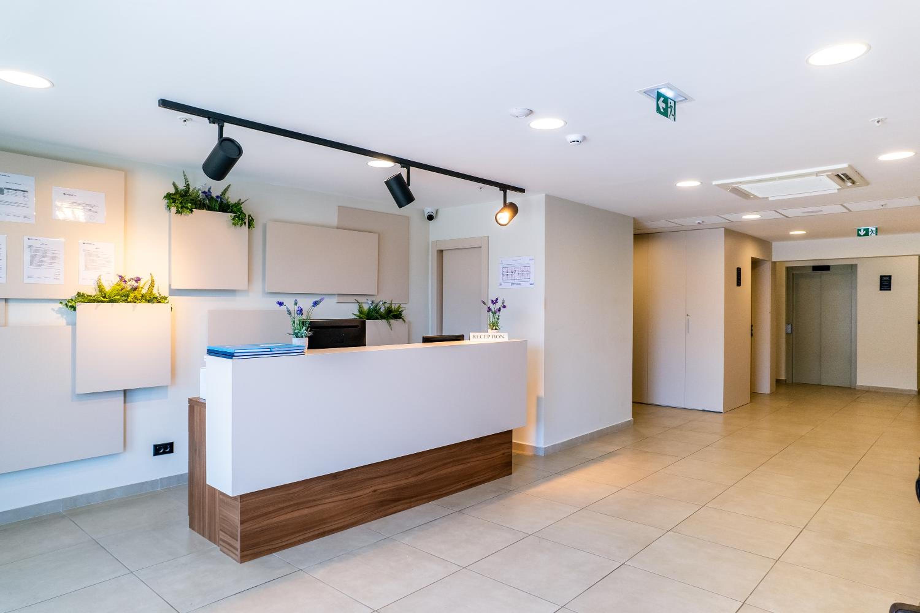hotel reception
