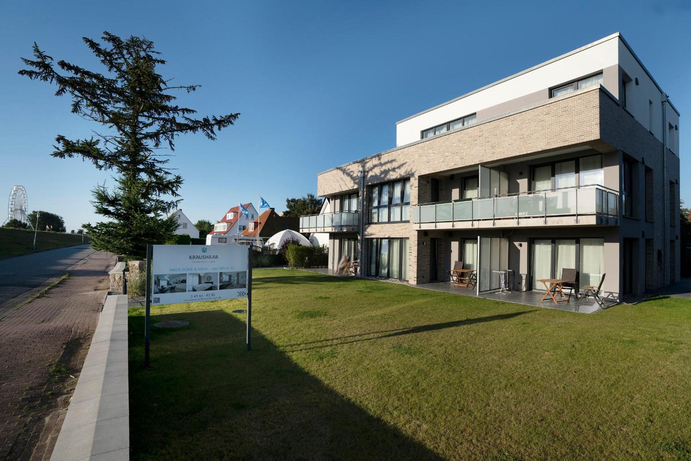 Düne und Meer Sonnenterrasse